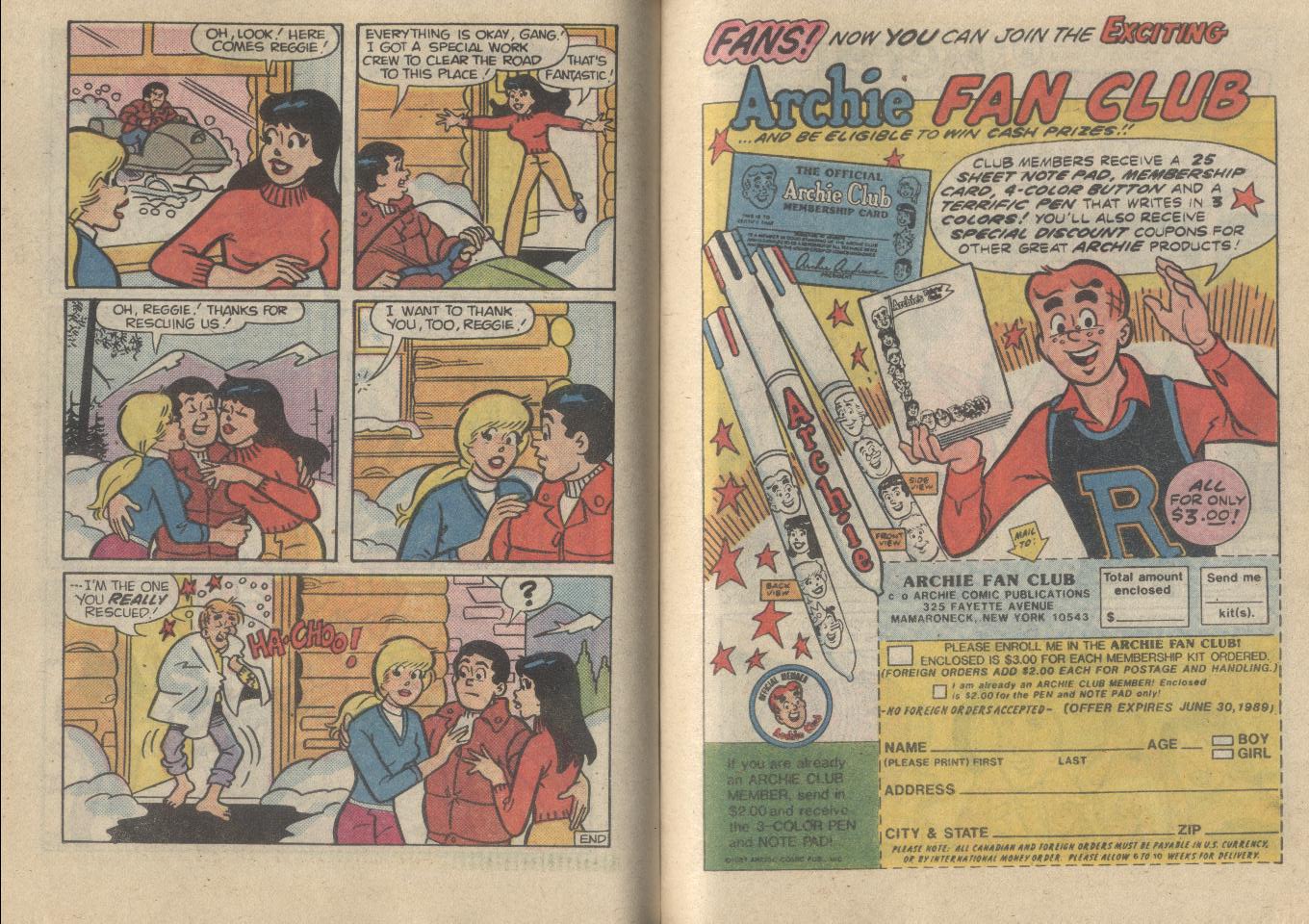 Read online Archie...Archie Andrews, Where Are You? Digest Magazine comic -  Issue #60 - 53