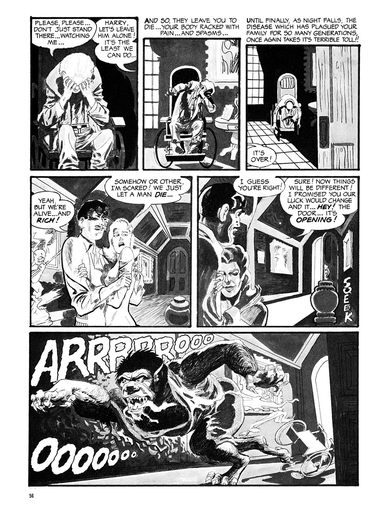 Read online Eerie Archives comic -  Issue # TPB 3 - 57