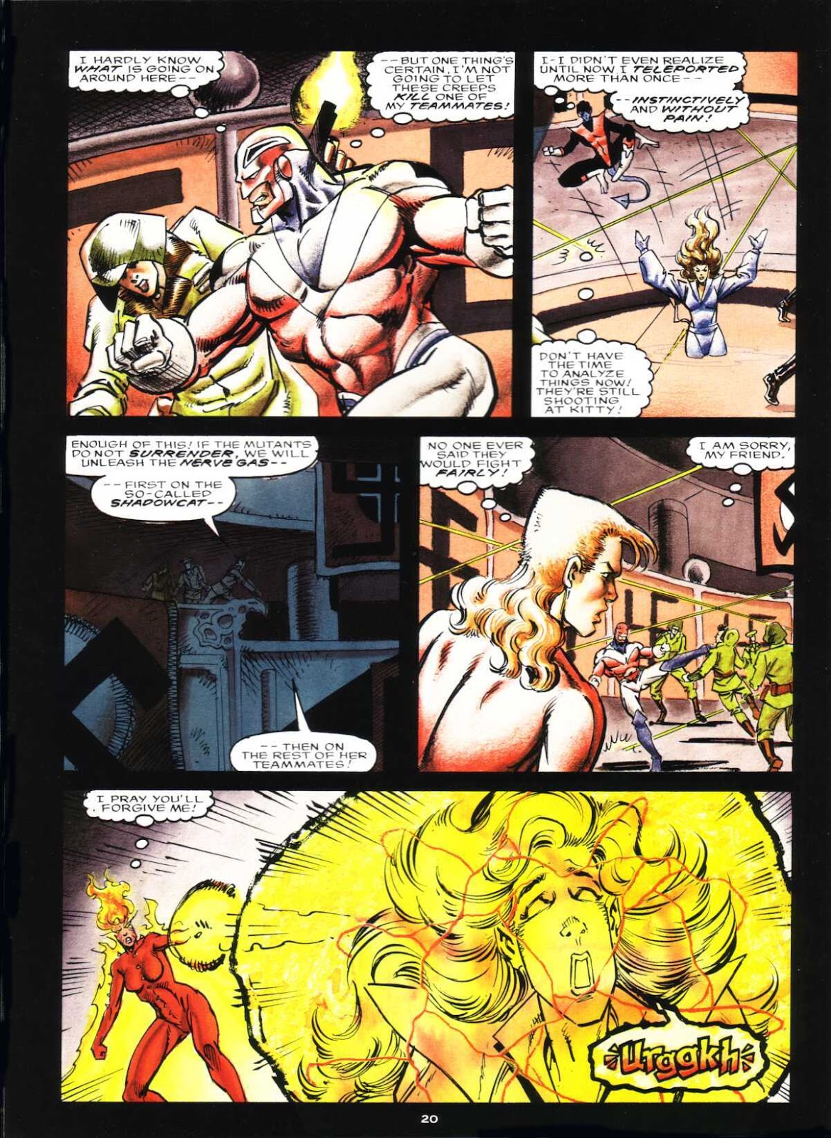 Marvel Graphic Novel issue 66 - Excalibur - Weird War III - Page 20