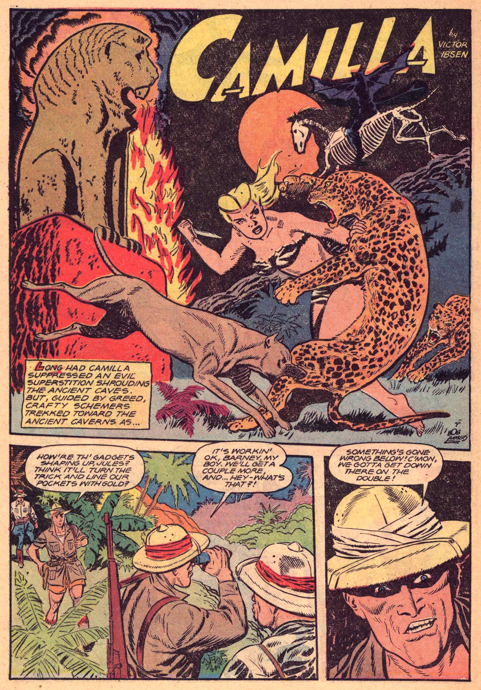 Read online Jungle Comics comic -  Issue #99 - 42