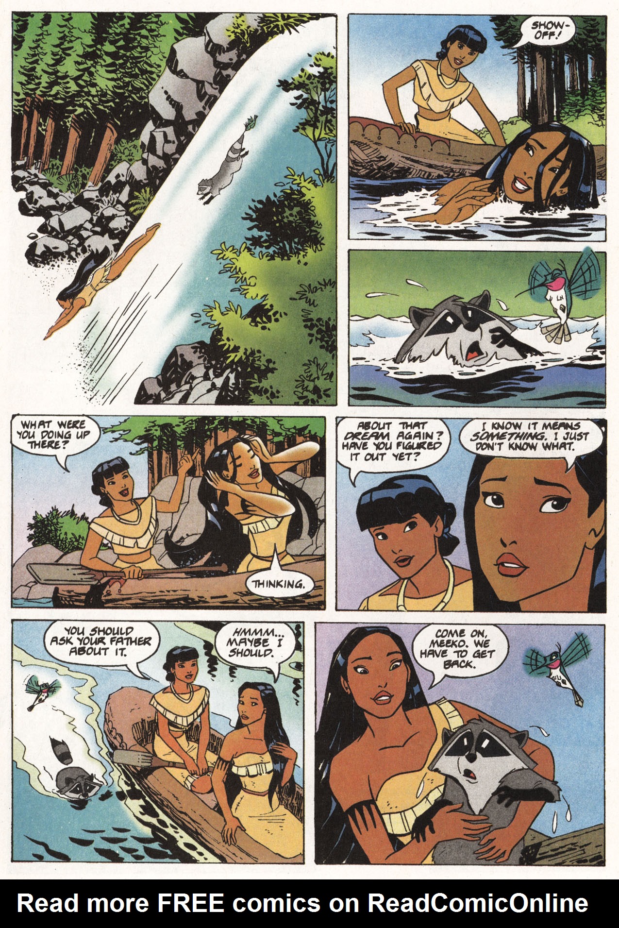 Read online Disney's Pocahontas comic -  Issue #1 - 8