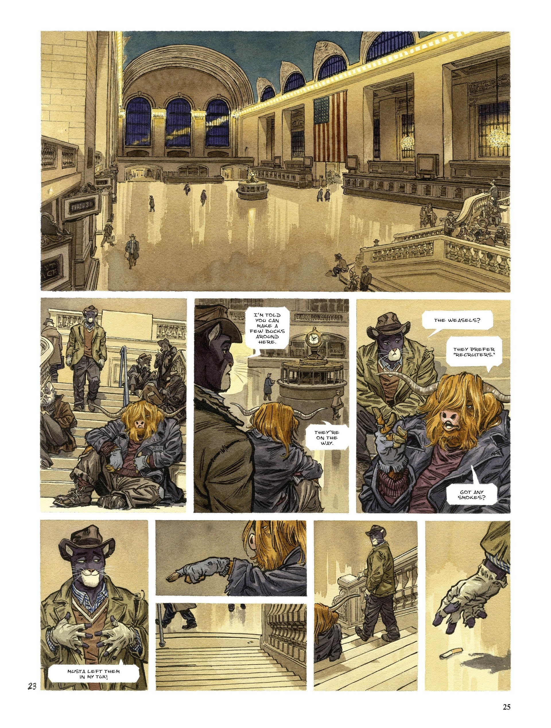 Read online Blacksad: They All Fall Down comic -  Issue #1 - 25