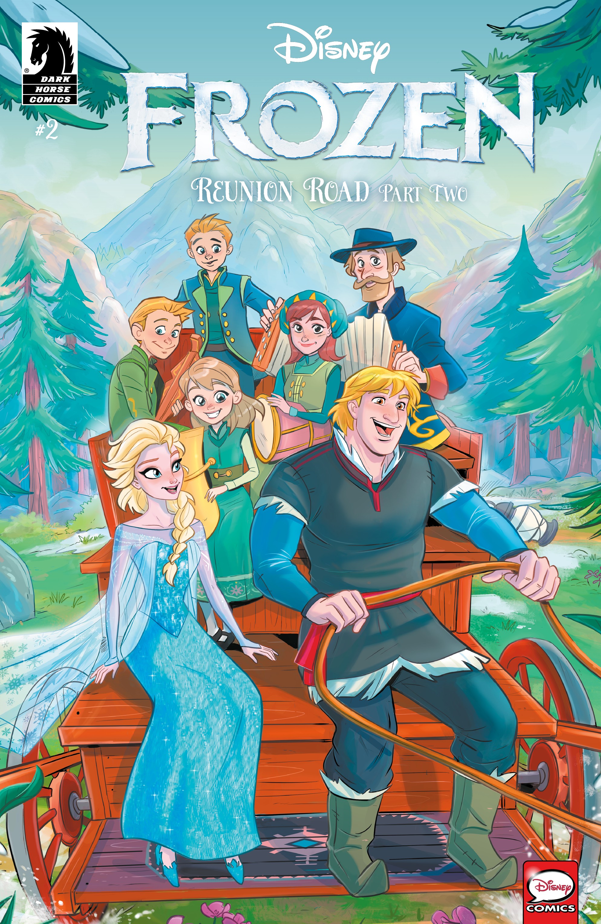 Read online Disney Frozen: Reunion Road comic -  Issue #2 - 1