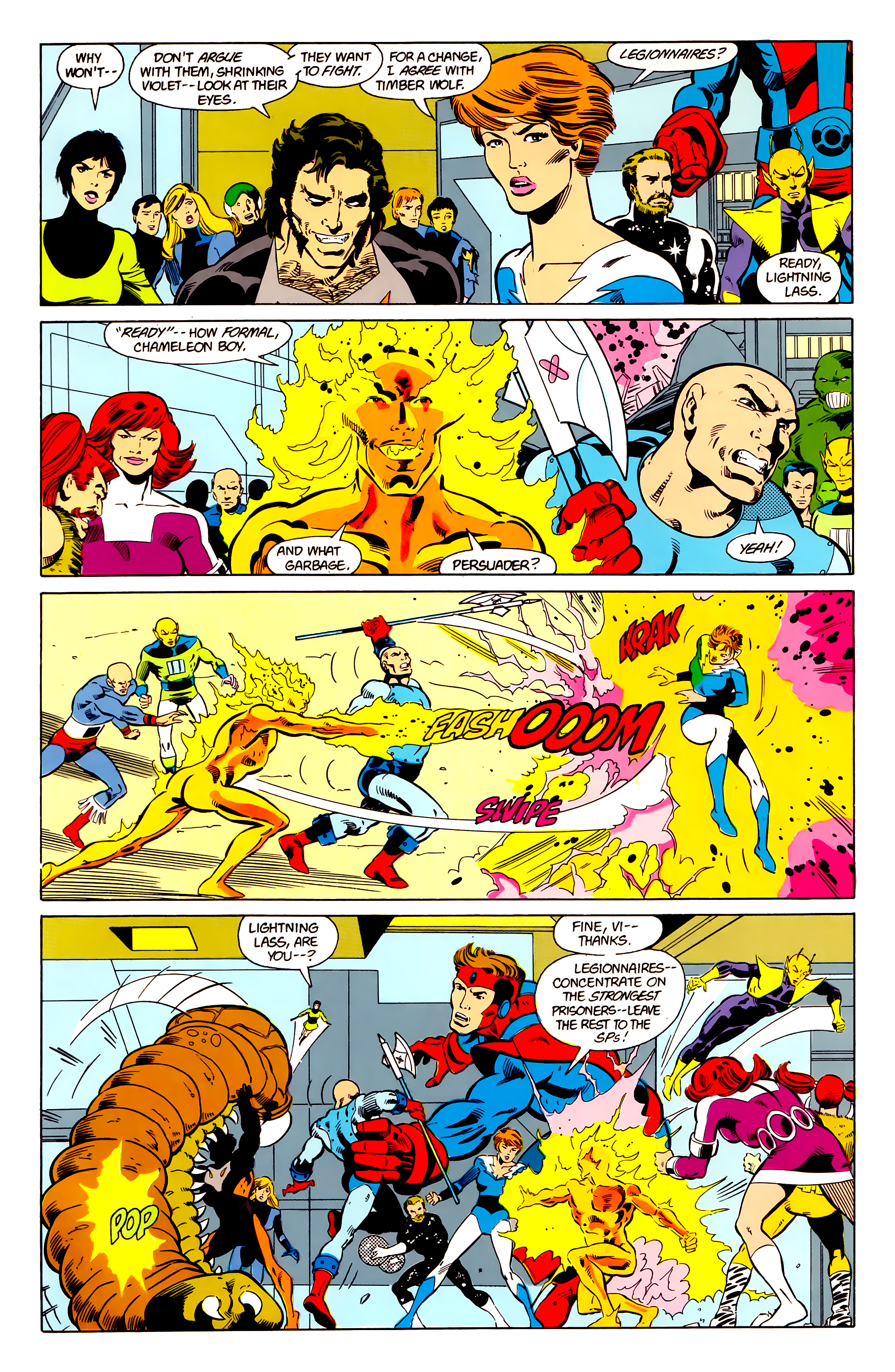 Read online Legion of Super-Heroes (1984) comic -  Issue #21 - 7