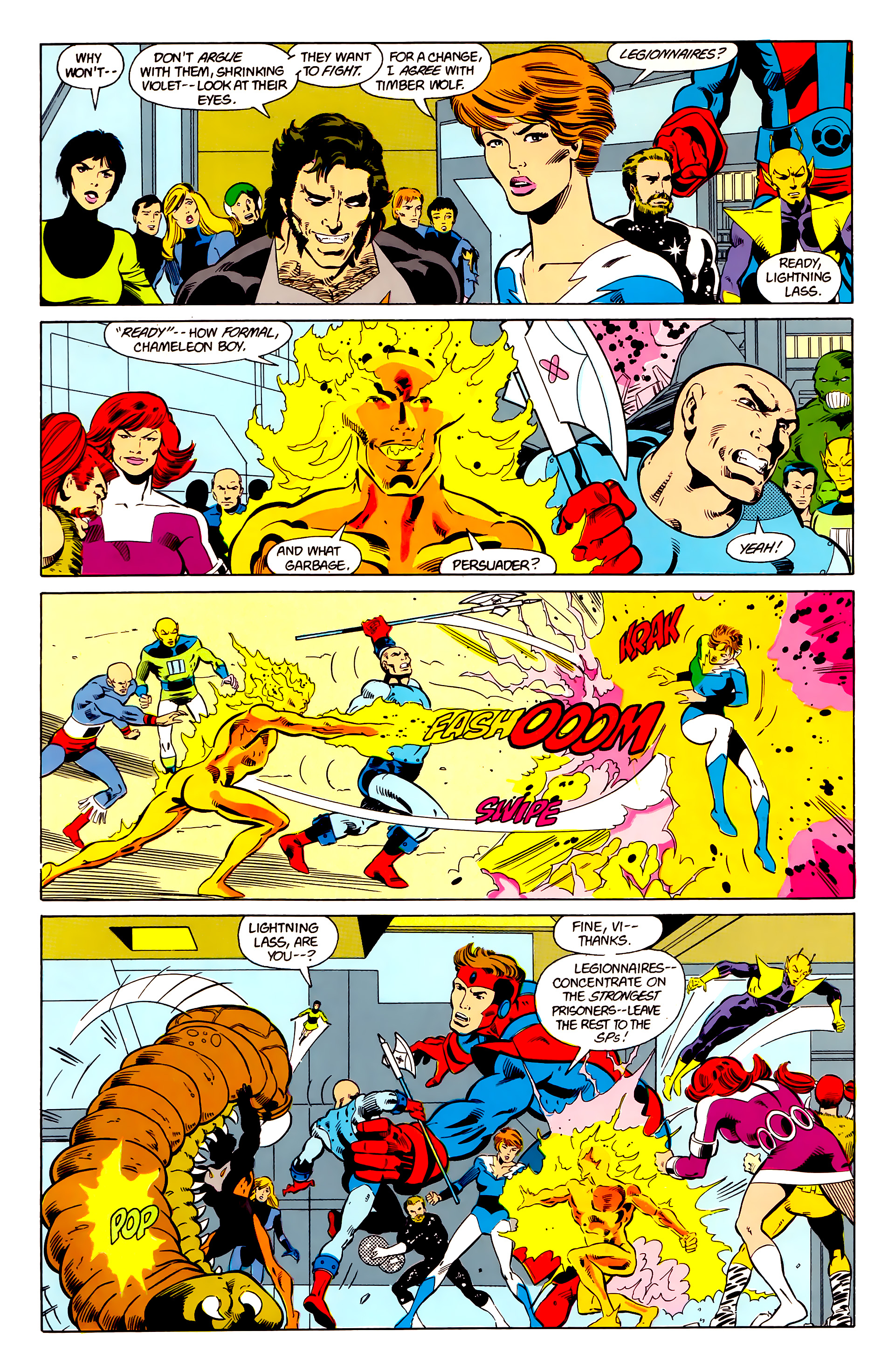 Read online Legion of Super-Heroes (1984) comic -  Issue #21 - 7
