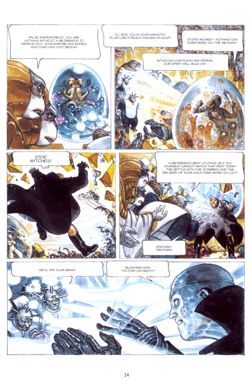 Read online The Metabarons comic -  Issue #17 - The Return Of Shabda Oud - 17