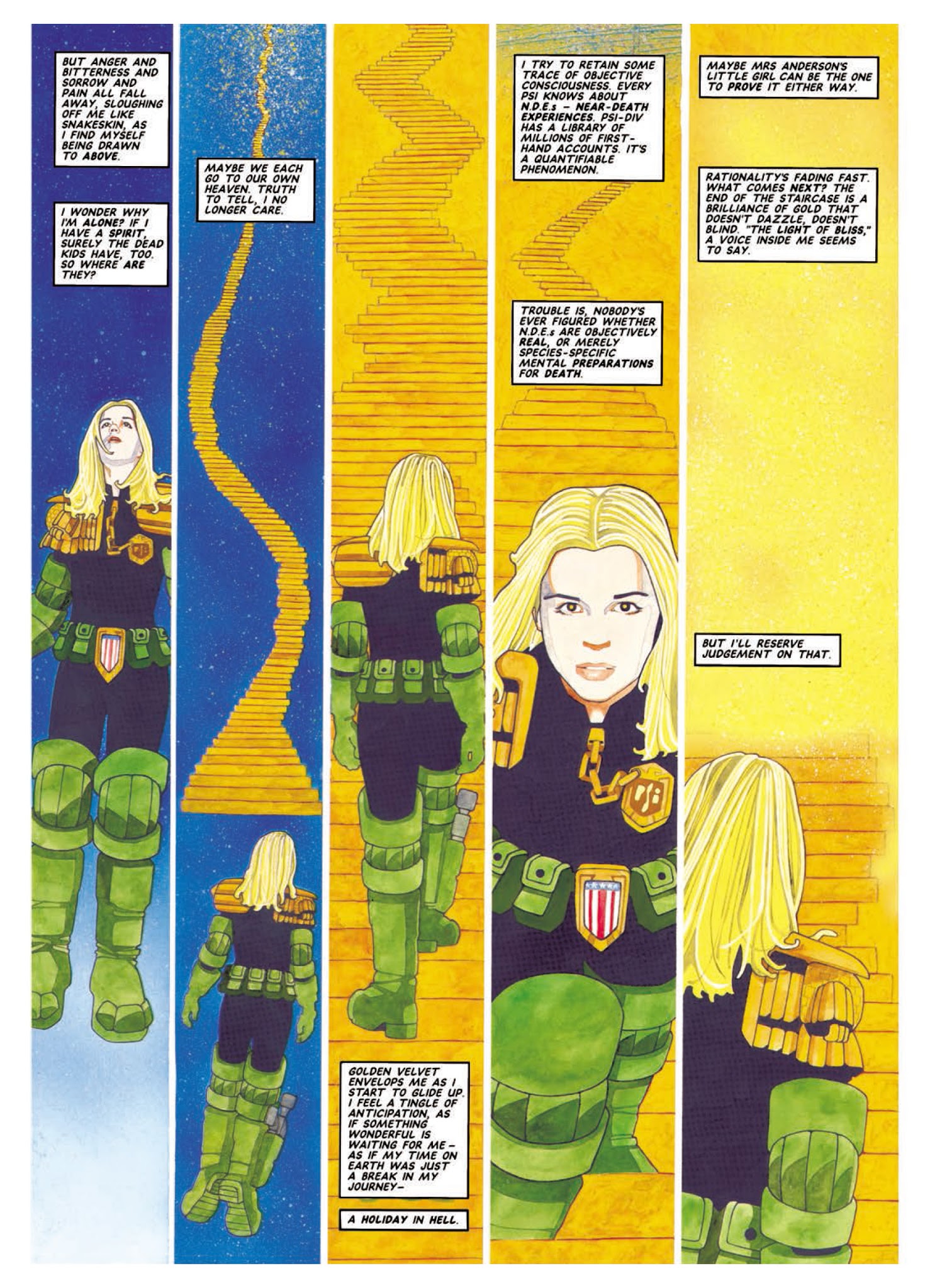 Read online Judge Anderson: The Psi Files comic -  Issue # TPB 3 - 171