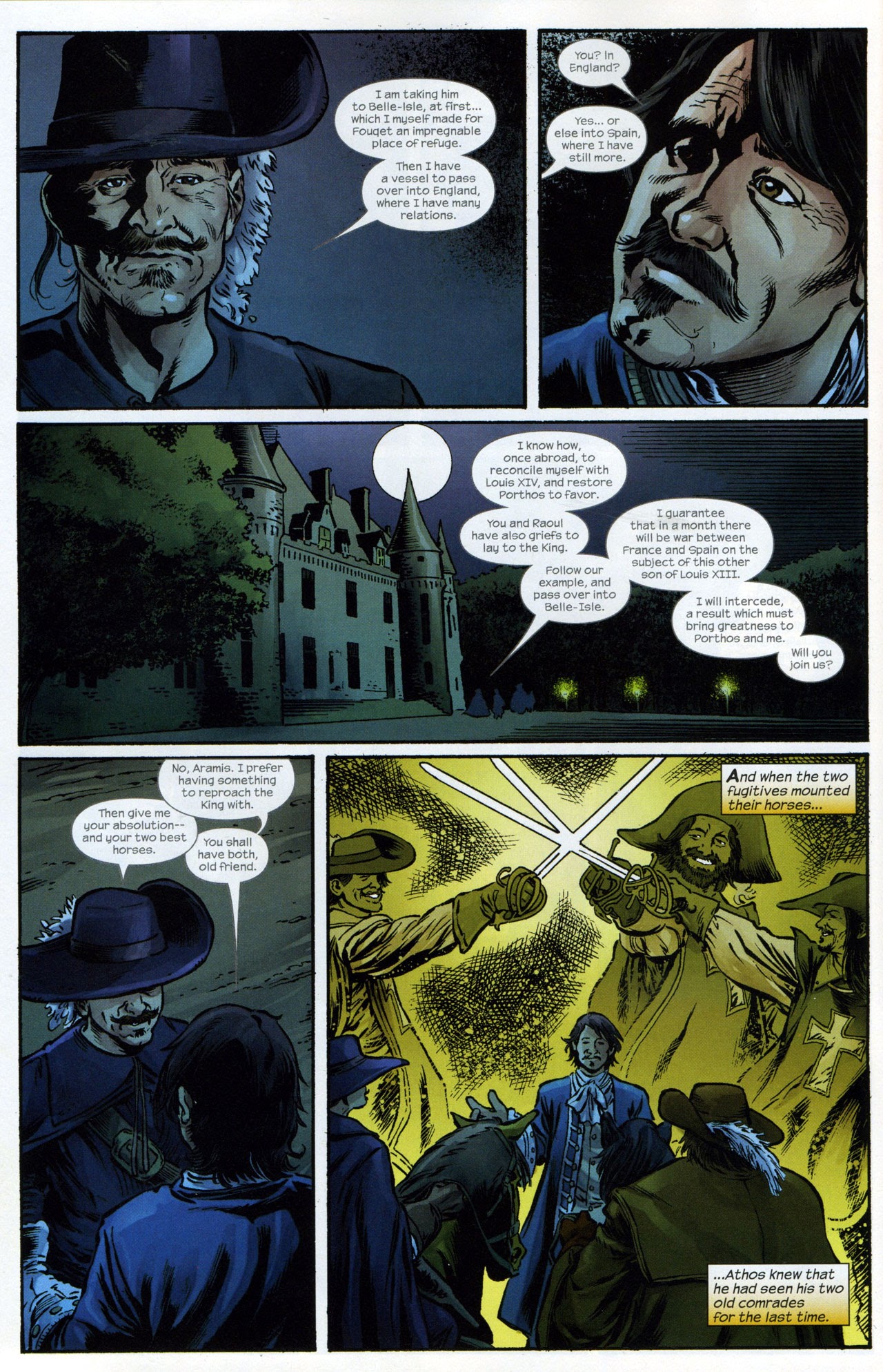 Read online The Man in the Iron Mask comic -  Issue #4 - 8