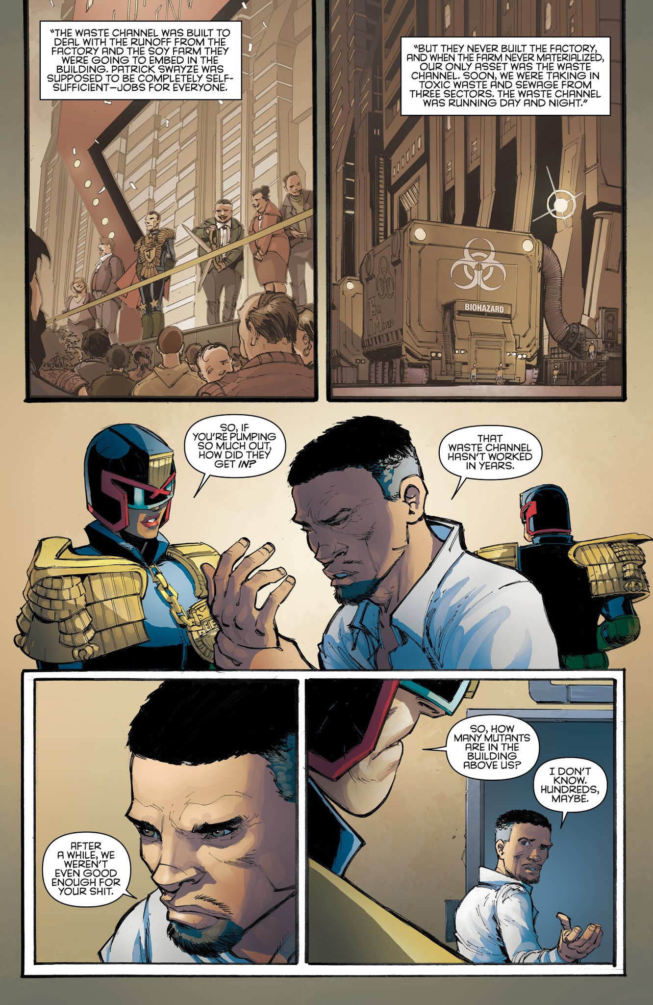 Read online Judge Dredd: Under Siege comic -  Issue #1 - 16