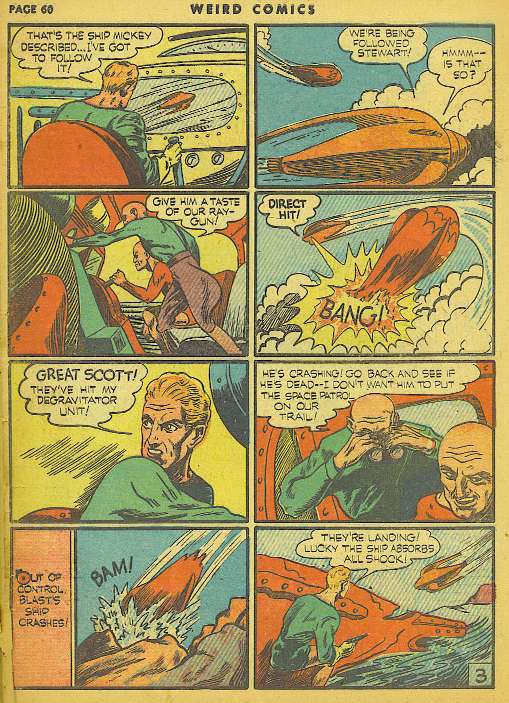 Read online Weird Comics comic -  Issue #11 - 60