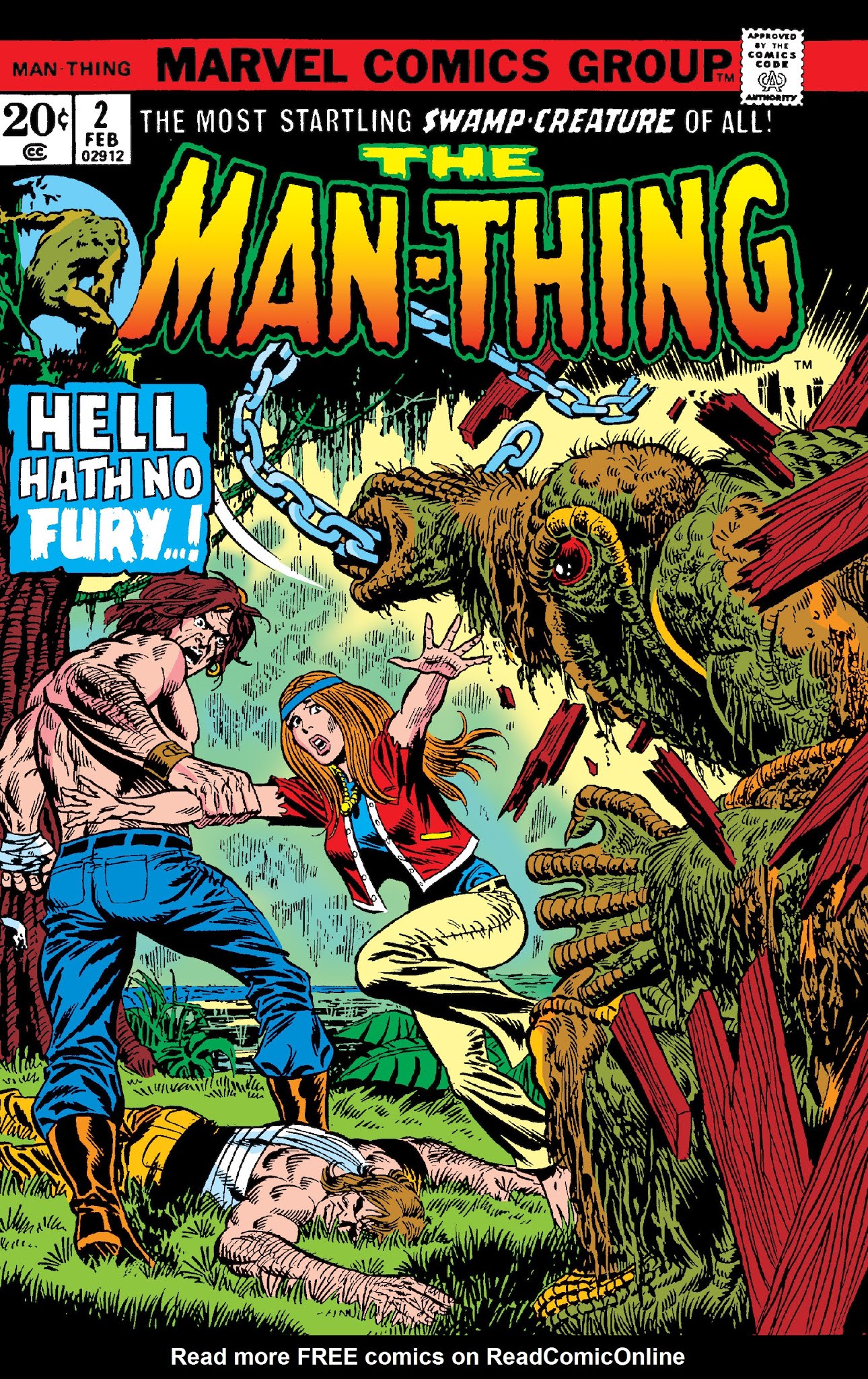 Read online Man-Thing by Steve Gerber: The Complete Collection comic -  Issue # TPB 1 (Part 3) - 74