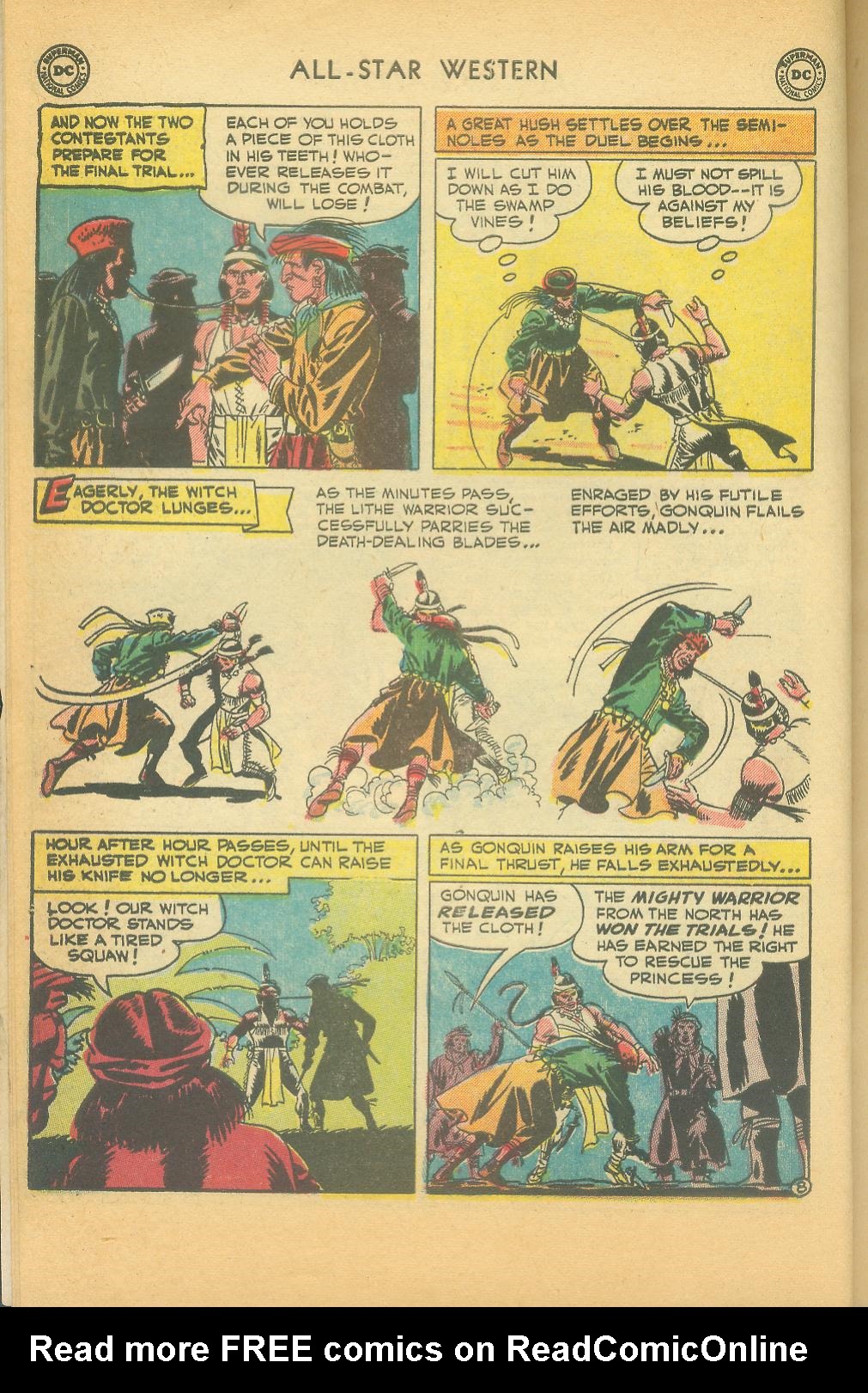 Read online All-Star Western (1951) comic -  Issue #61 - 10