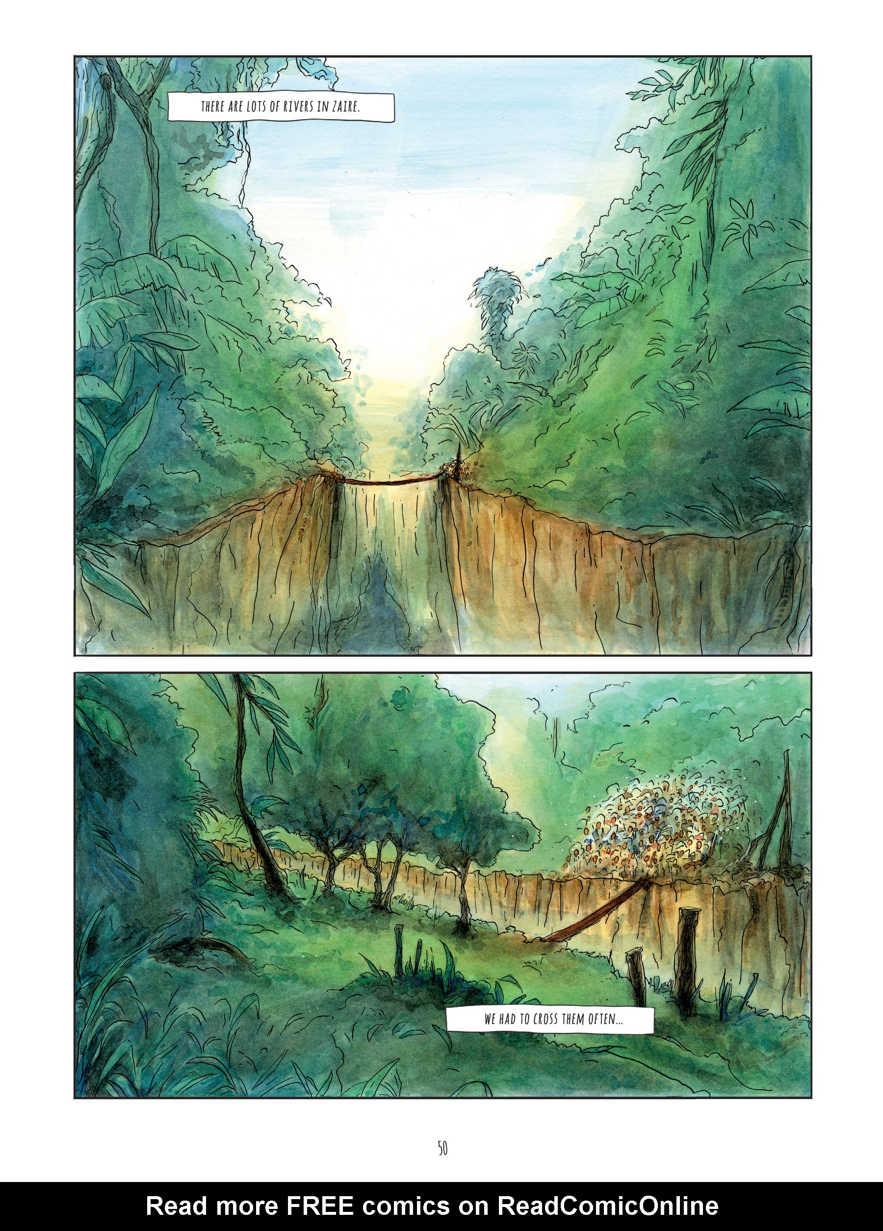 Read online Alice on the Run: One Child's Journey Through the Rwandan Civil War comic -  Issue # TPB - 49