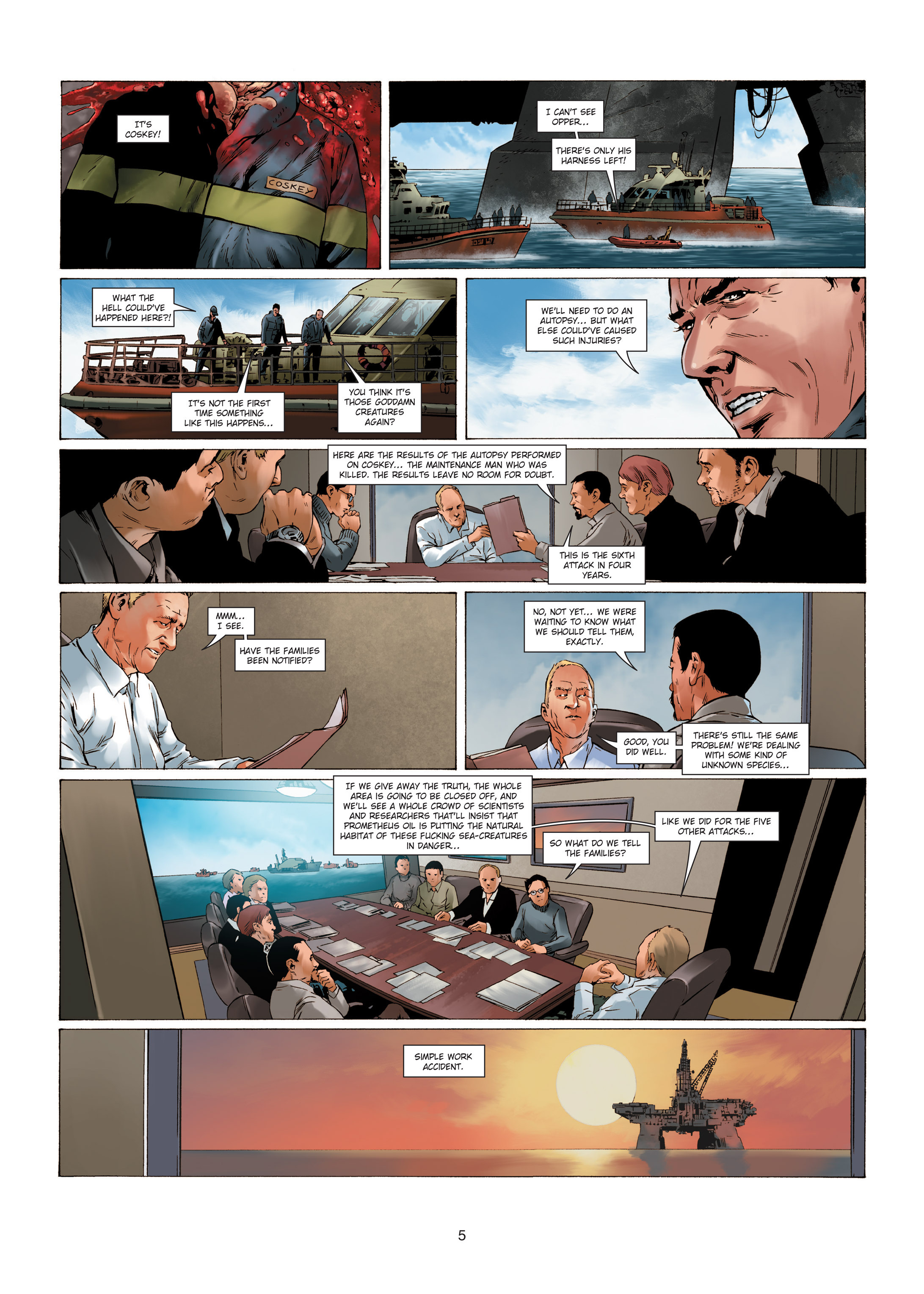 Read online Deepwater Prison comic -  Issue #3 - 5