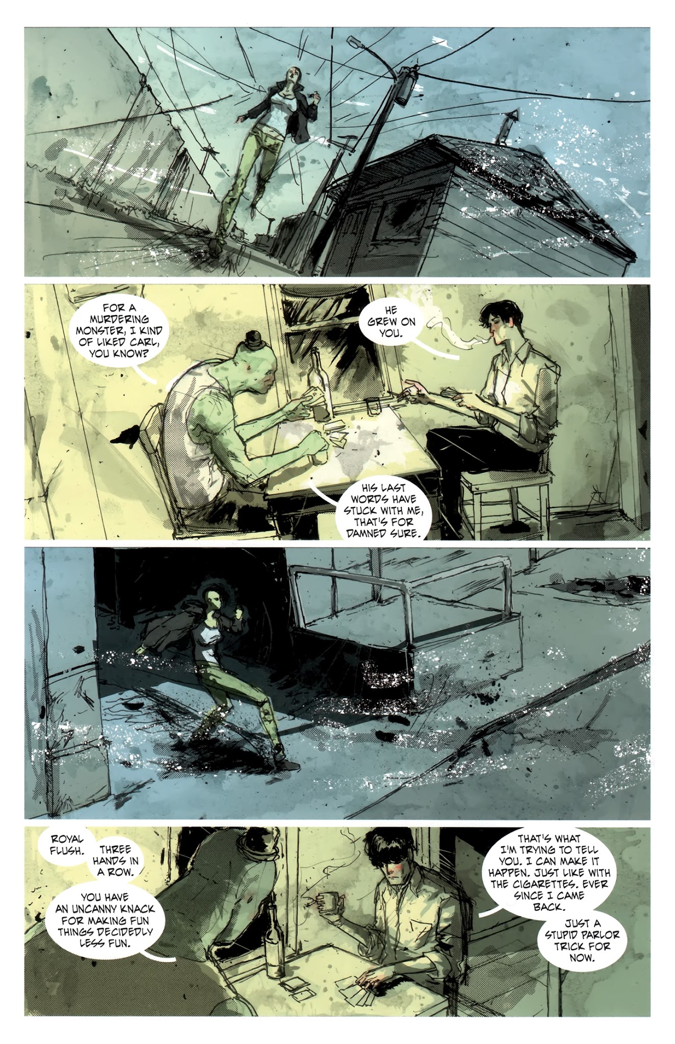 Read online Green Wake comic -  Issue #7 - 6