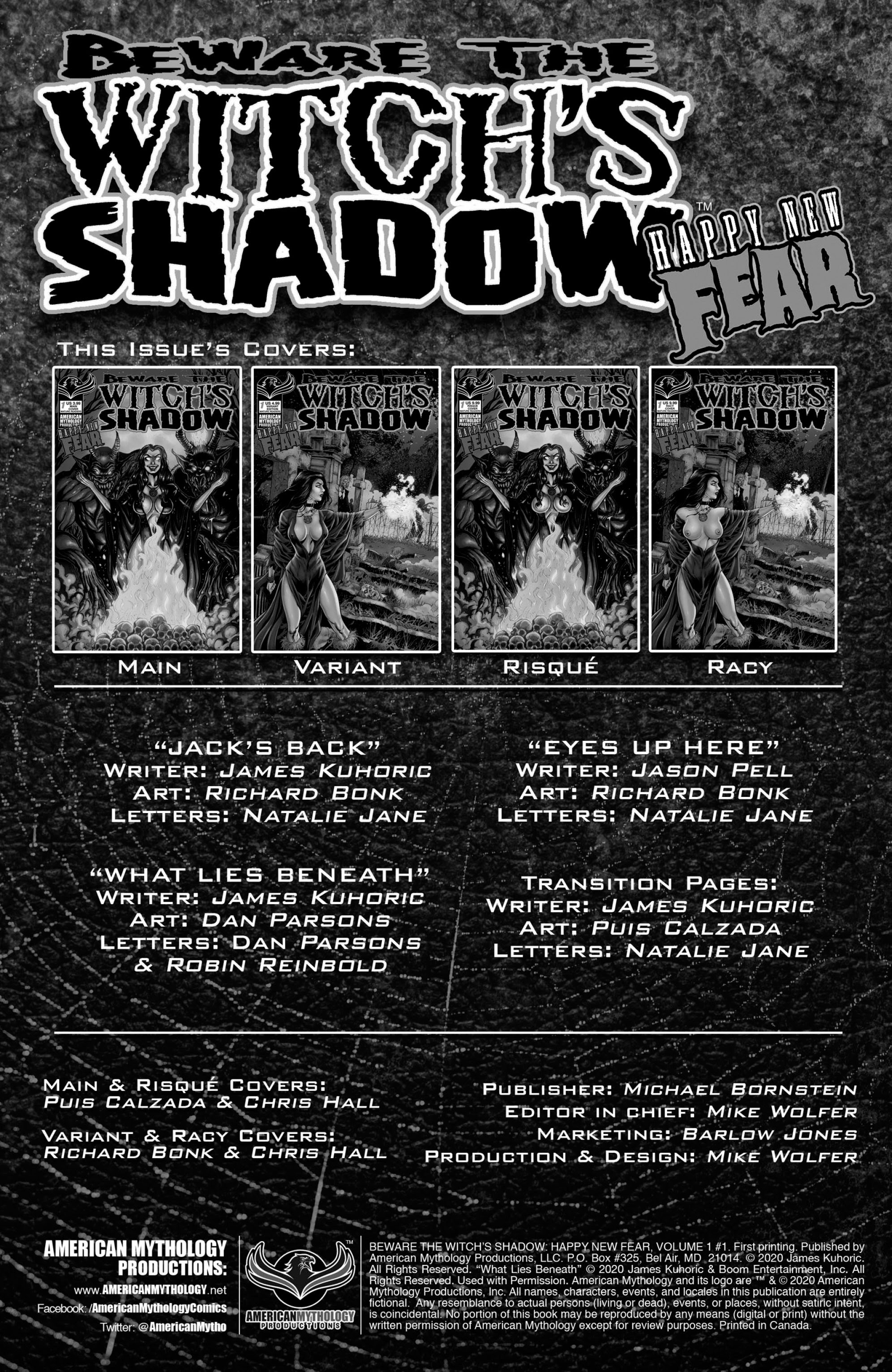 Read online Beware the Witch's Shadow: Happy New Fear comic -  Issue #1 - 2