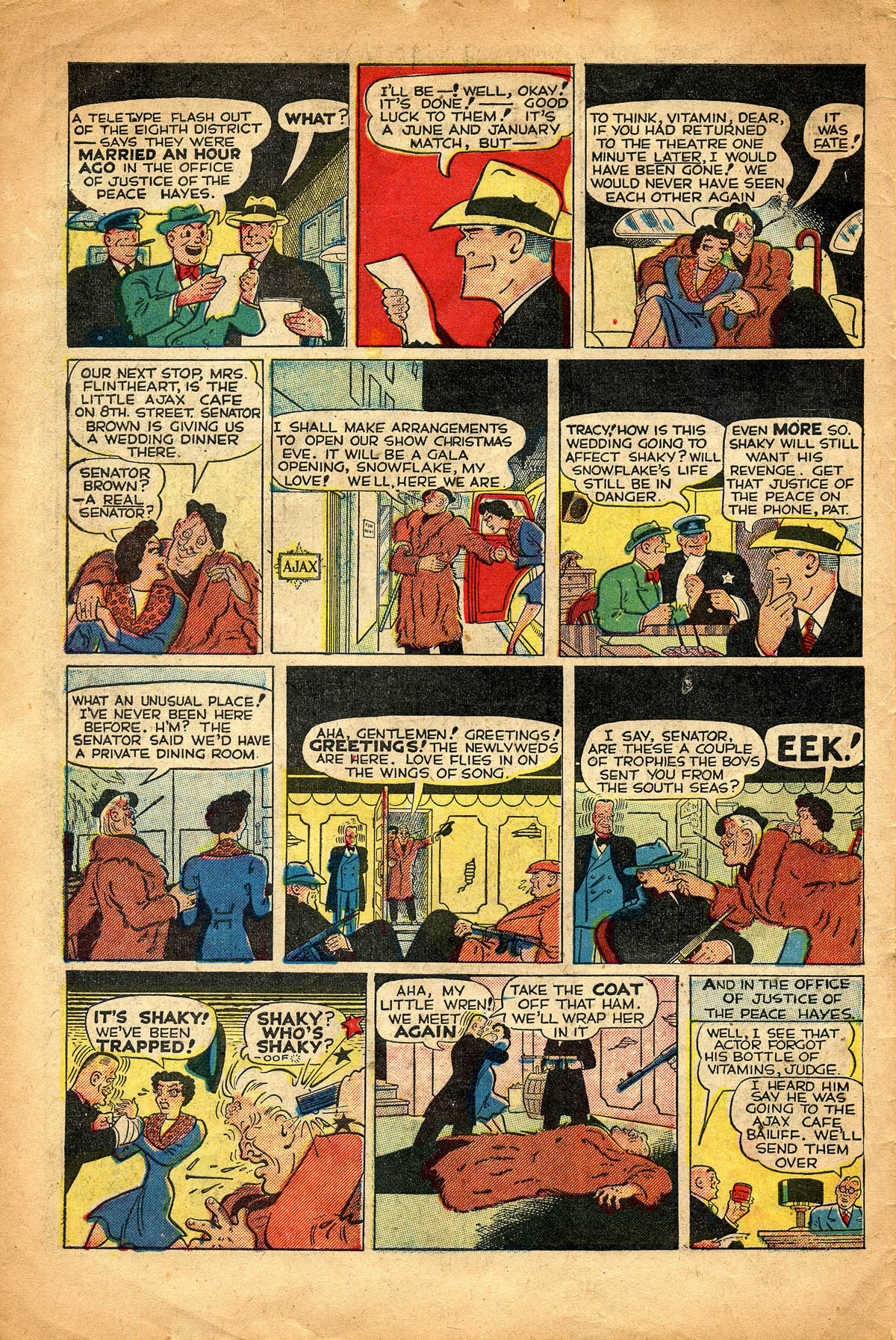 Read online Dick Tracy comic -  Issue #32 - 8