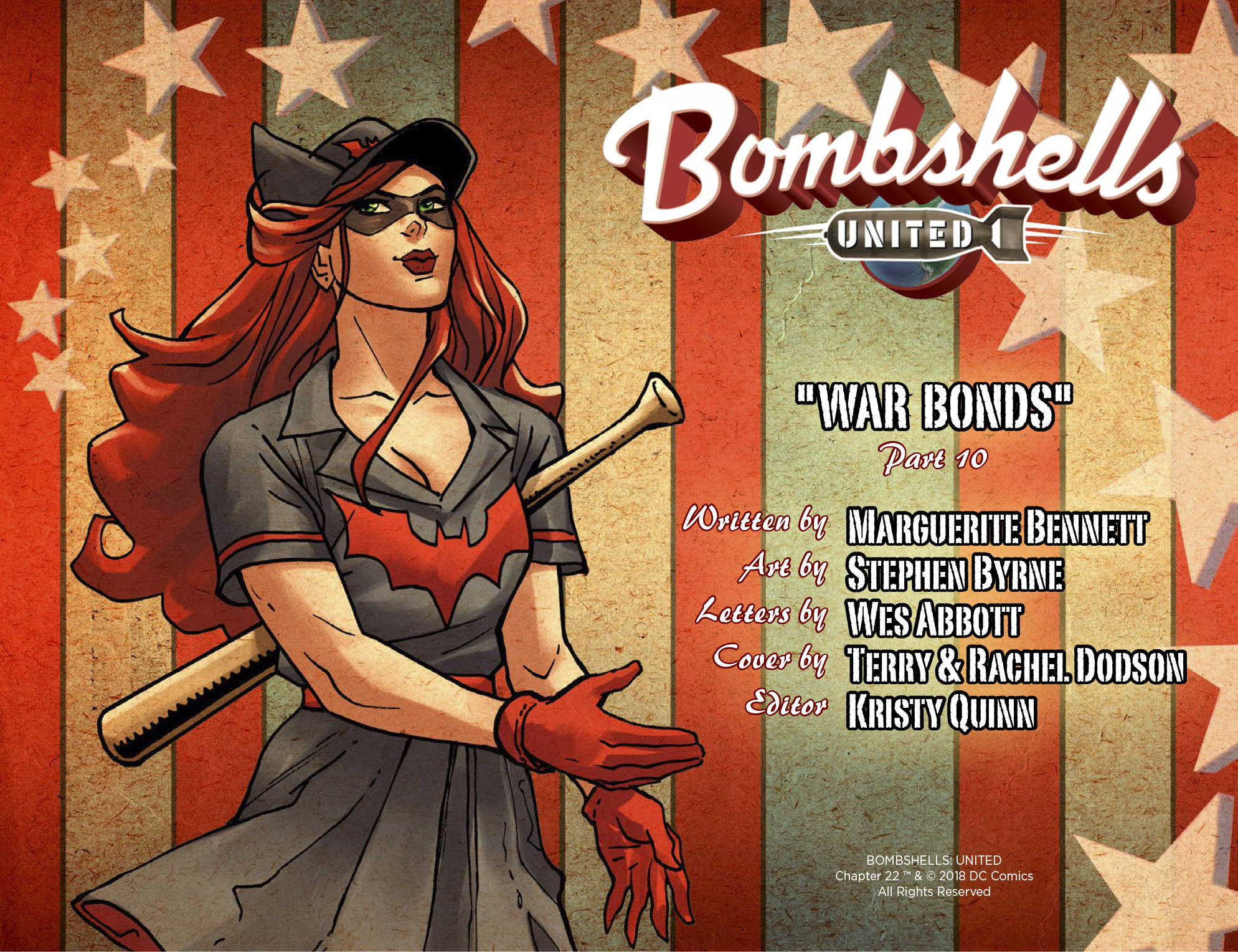 Read online Bombshells: United comic -  Issue #22 - 2