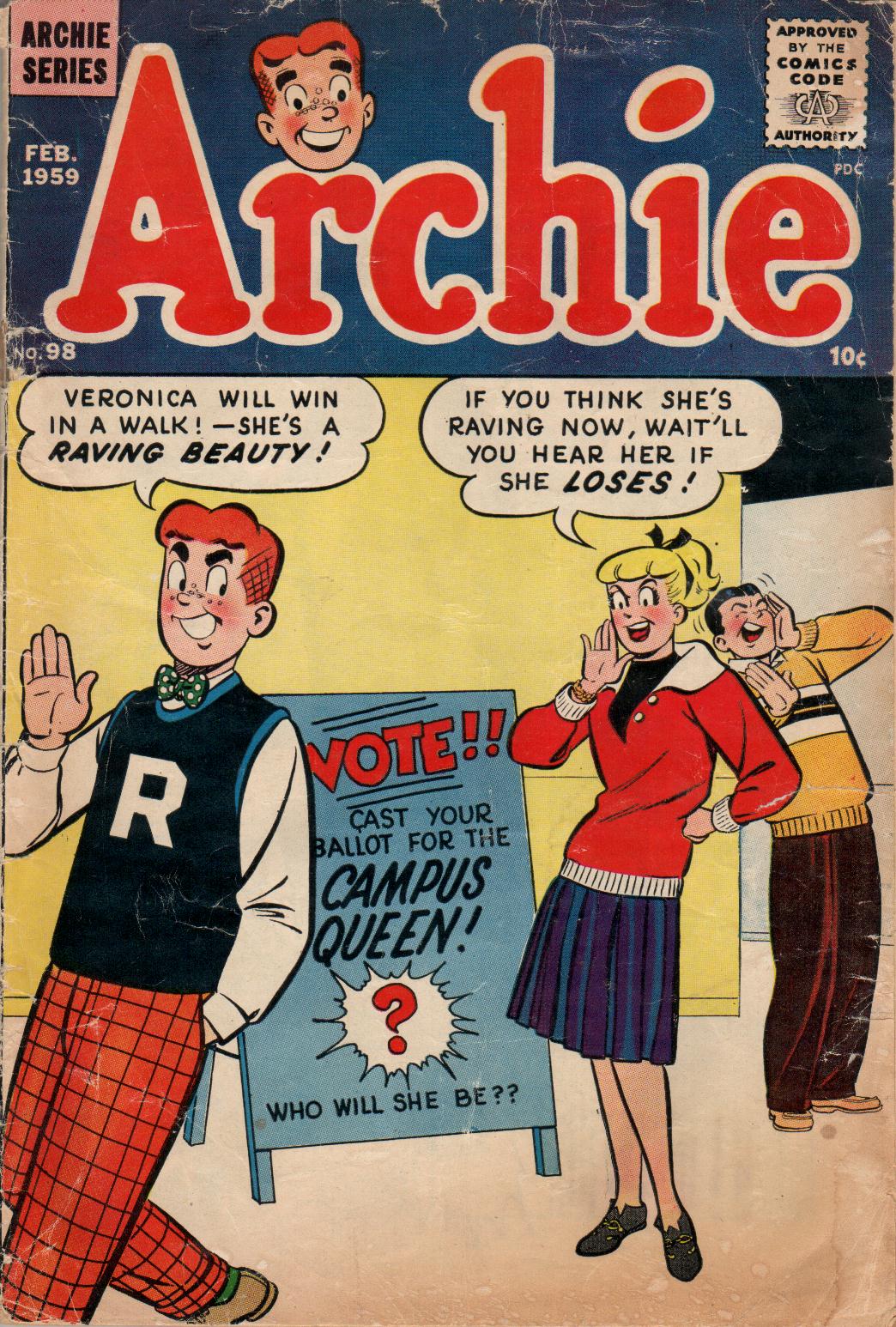 Read online Archie Comics comic -  Issue #098 - 1