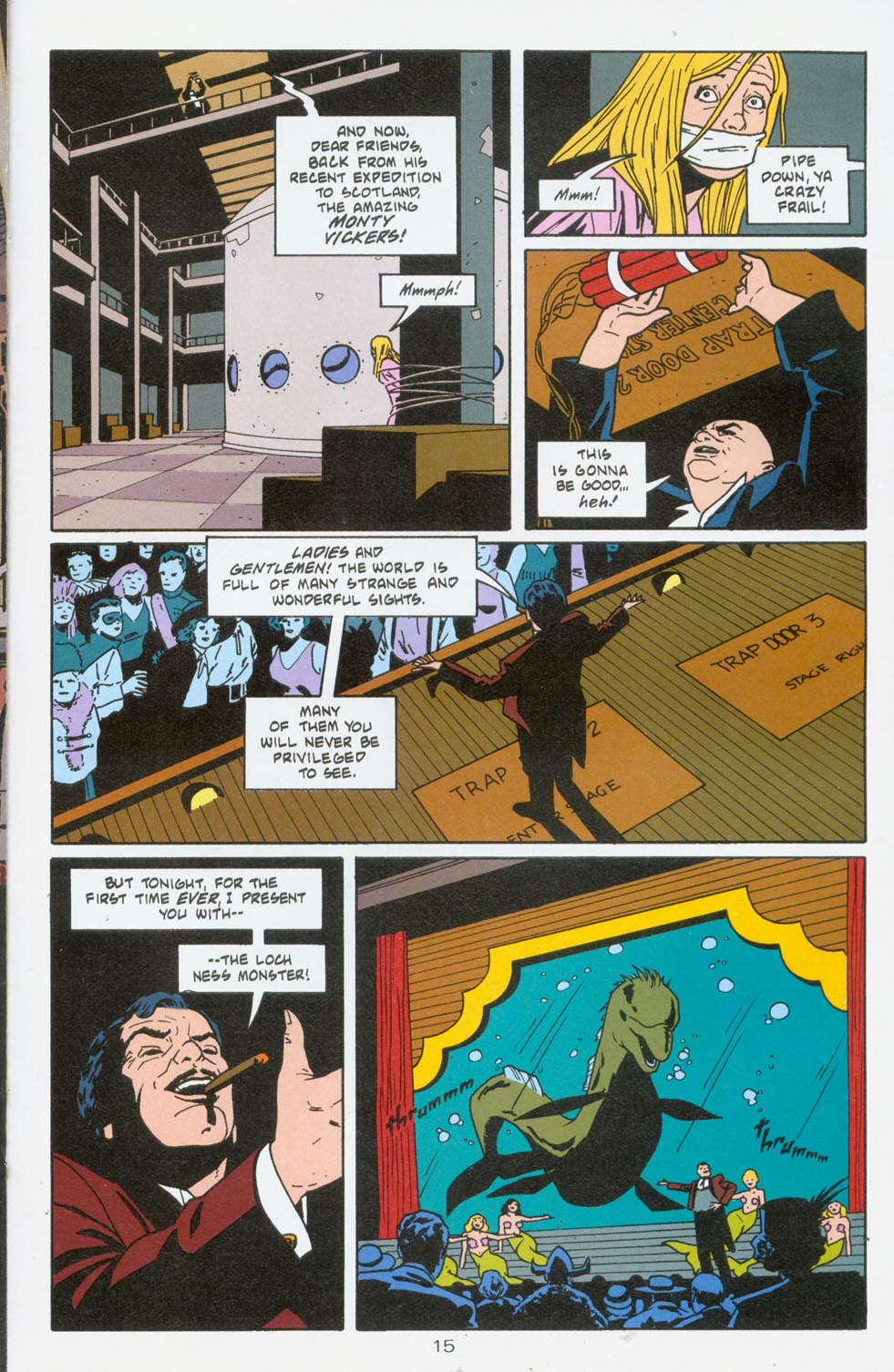 Read online Terminal City: Aerial Graffiti comic -  Issue #5 - 16