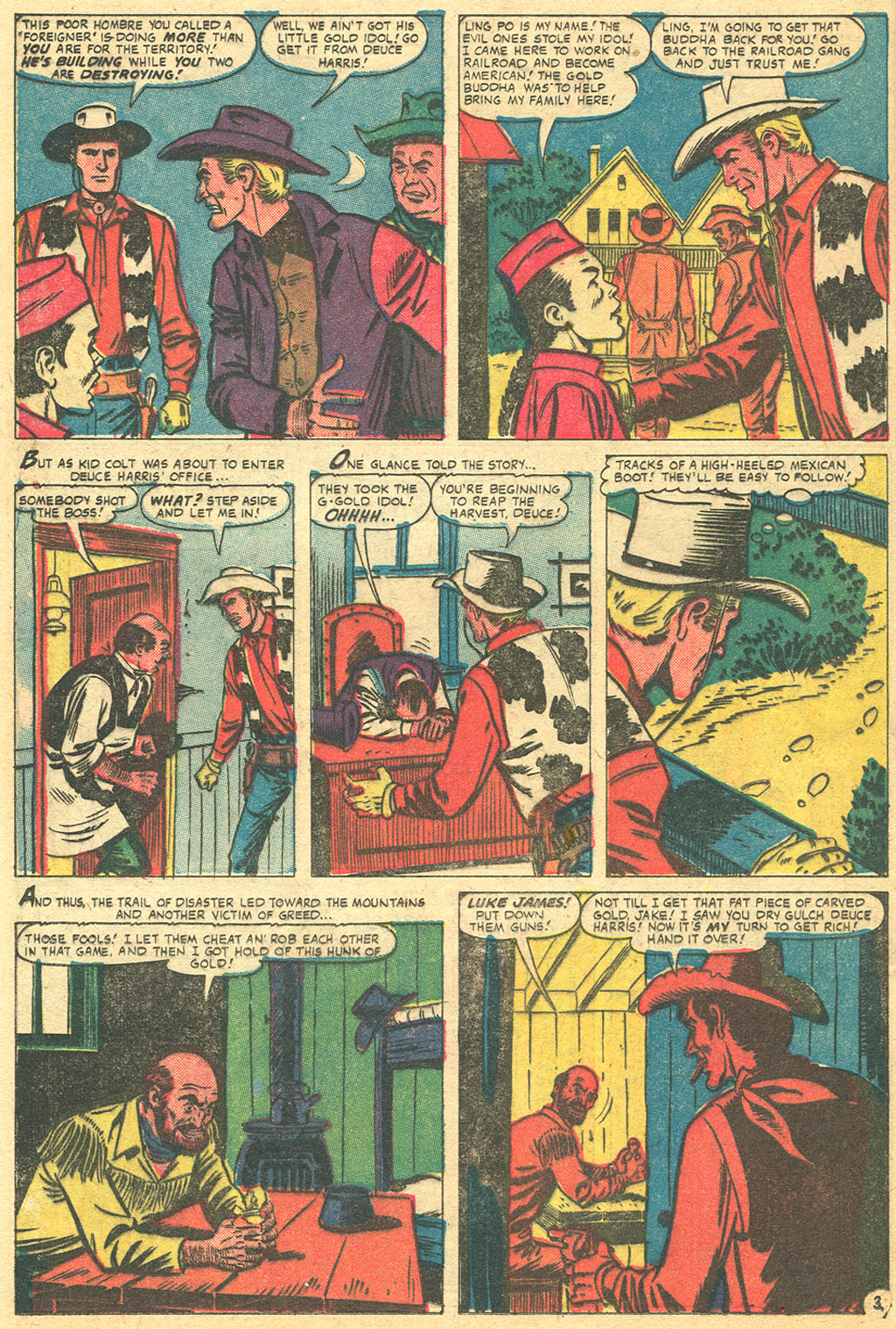 Read online Kid Colt Outlaw comic -  Issue #72 - 13