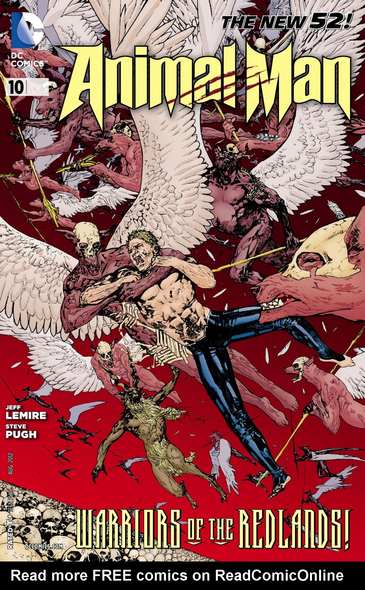 Read online Animal Man (2011) comic -  Issue #10 - 1