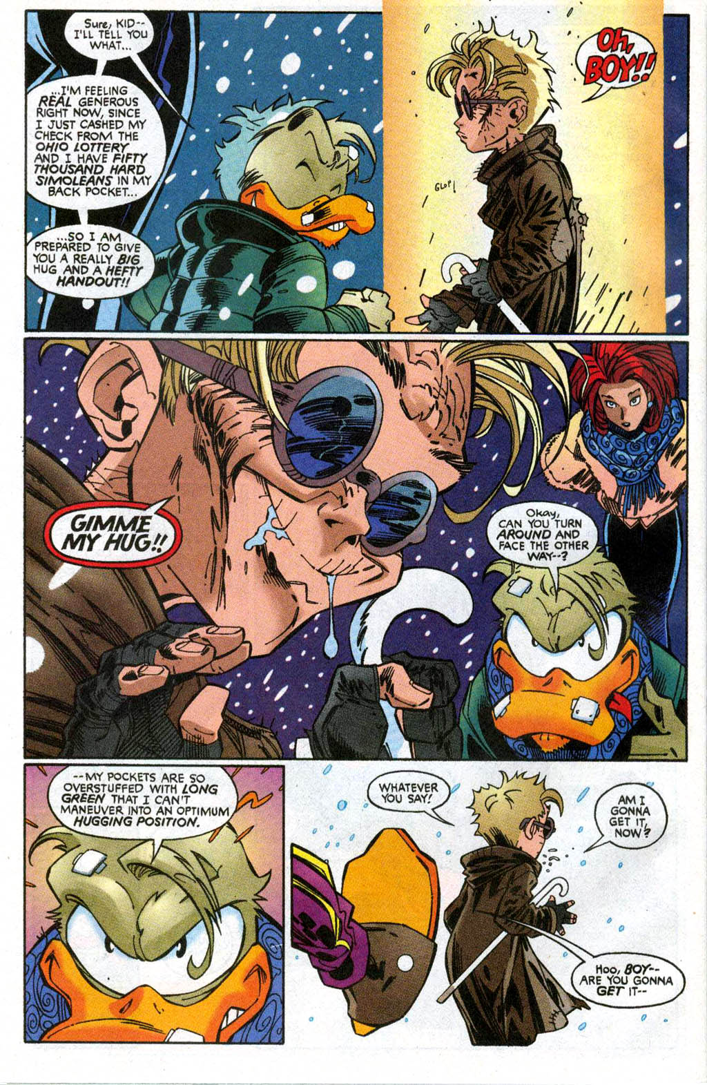 Read online Howard The Duck Holiday Special comic -  Issue # Full - 36