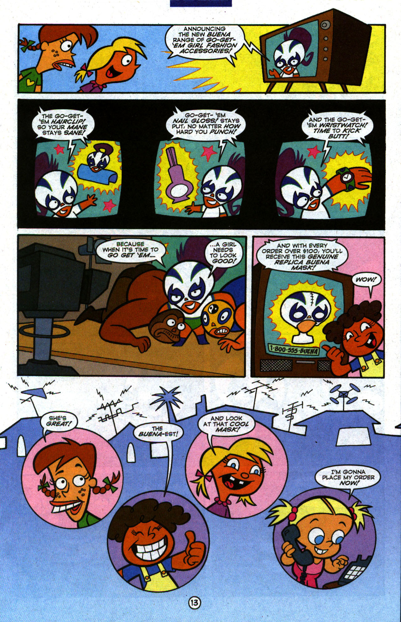 Read online Mucha Lucha comic -  Issue #2 - 14