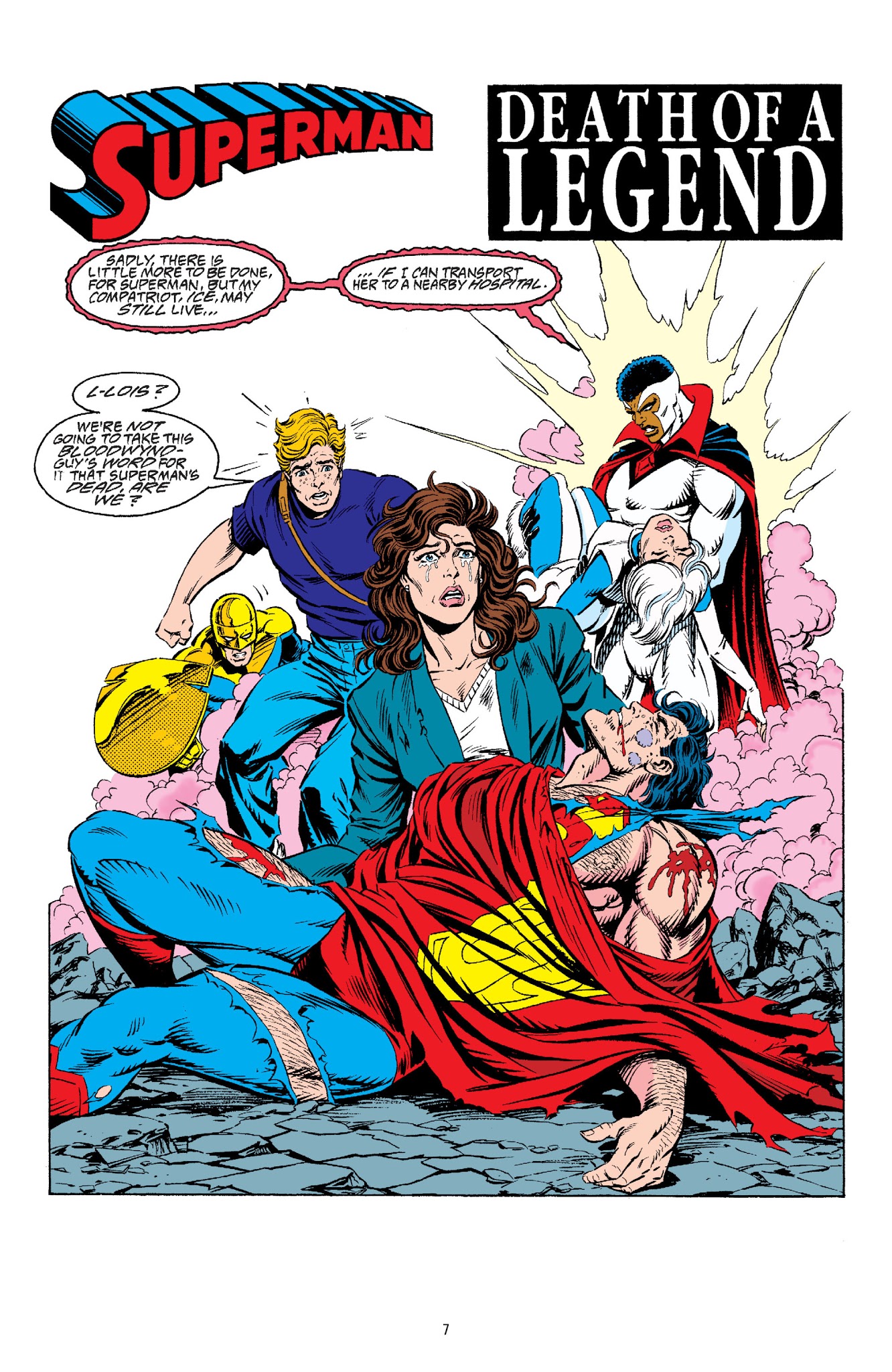 Superman Funeral For A Friend TPB Read All Comics Online