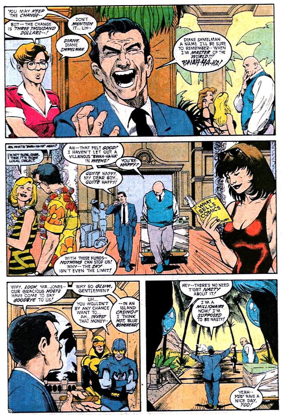 Read online Justice League America comic -  Issue #34 - 17