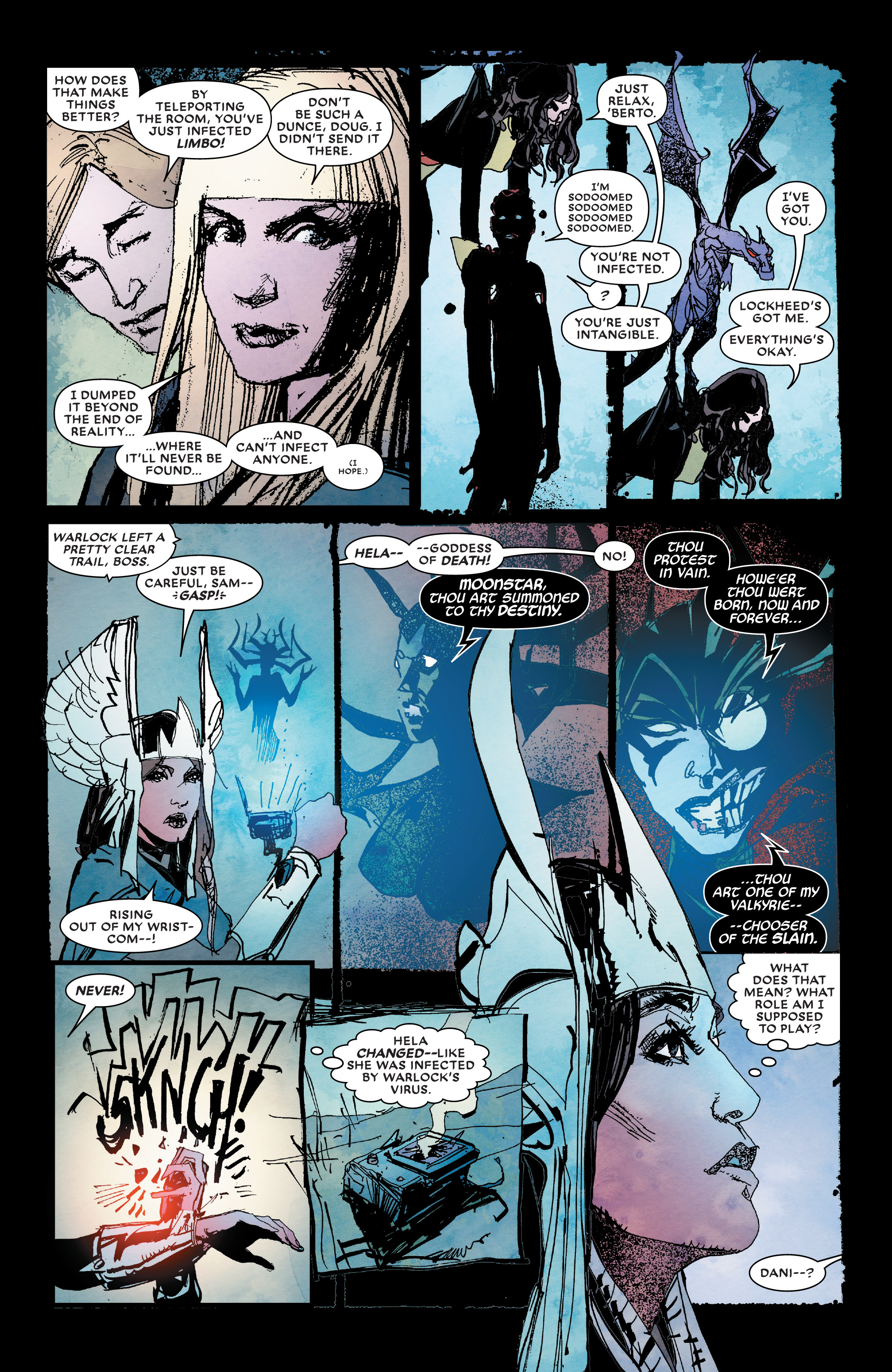 Read online New Mutants: War Children comic -  Issue # Full - 7
