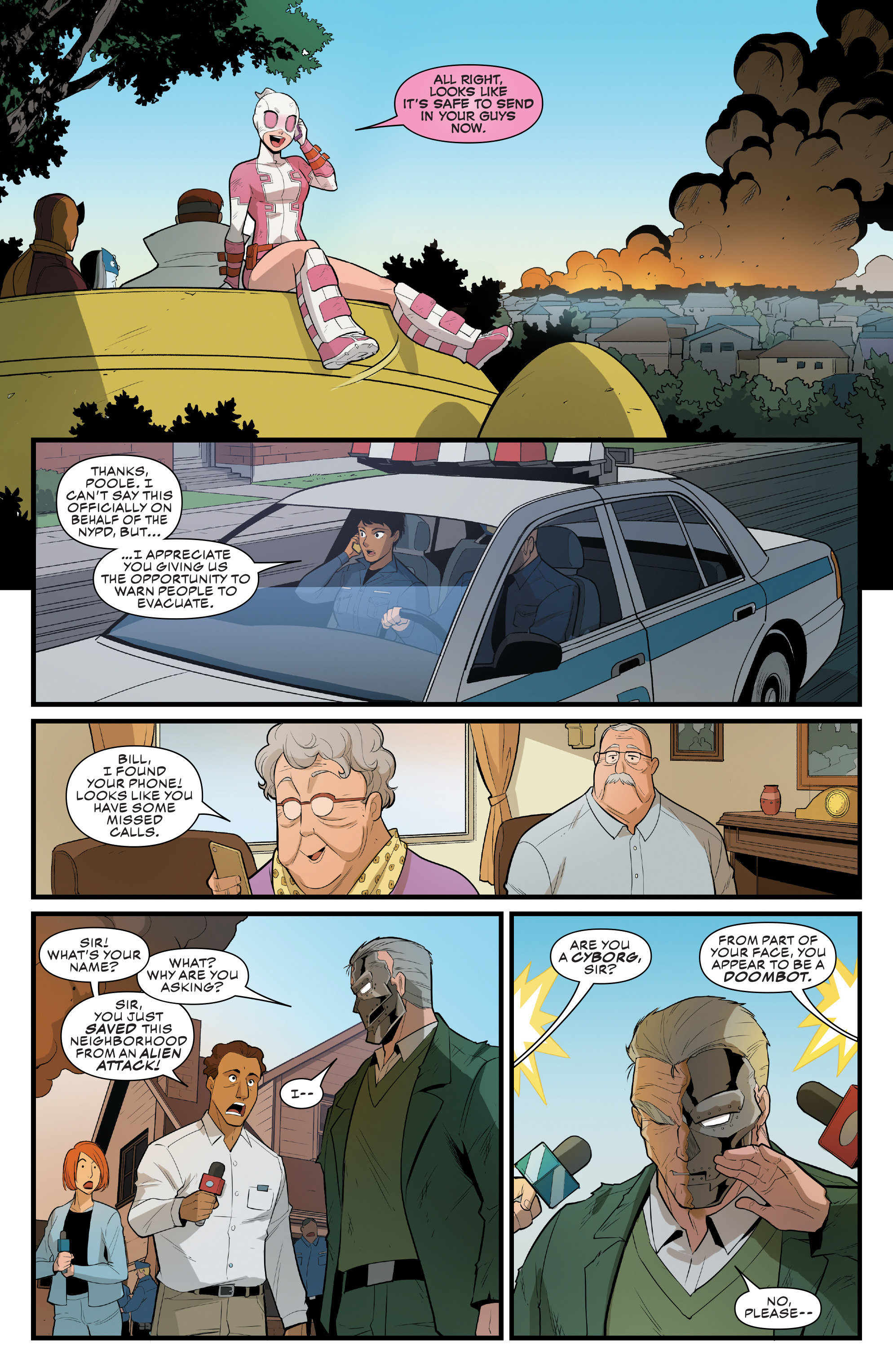 Read online The Unbelievable Gwenpool comic -  Issue #10 - 18