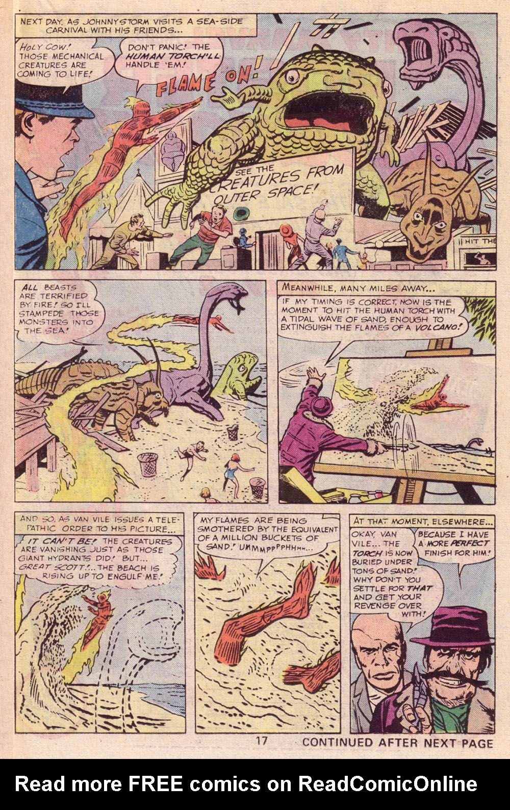 Read online The Human Torch (1974) comic -  Issue #8 - 12