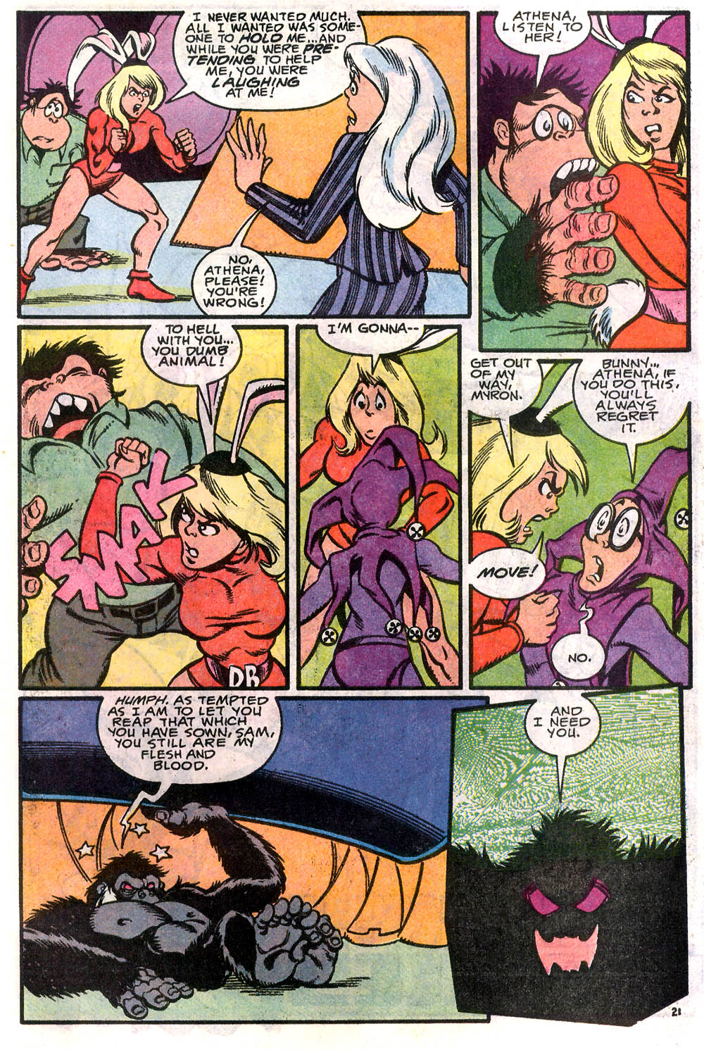 Read online Angel and the Ape (1991) comic -  Issue #3 - 22