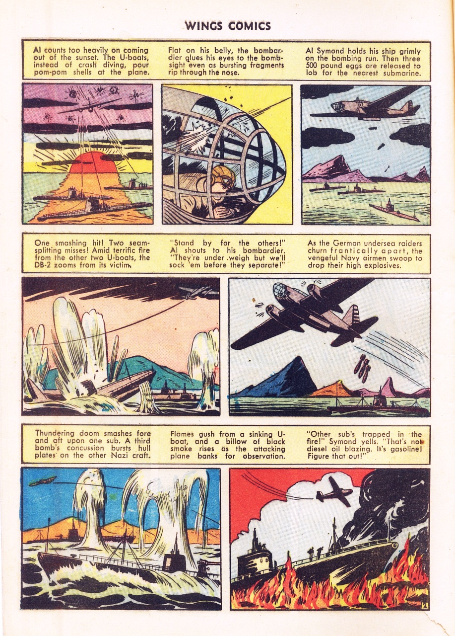 Read online Wings Comics comic -  Issue #37 - 14
