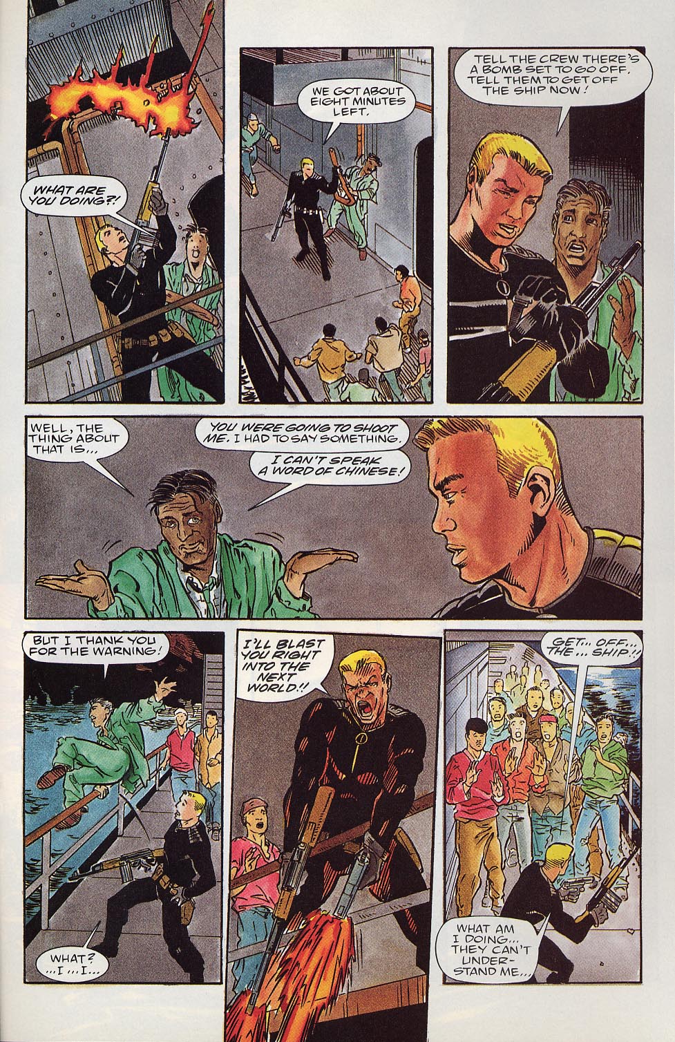 Read online Dogs of War comic -  Issue #4 - 20