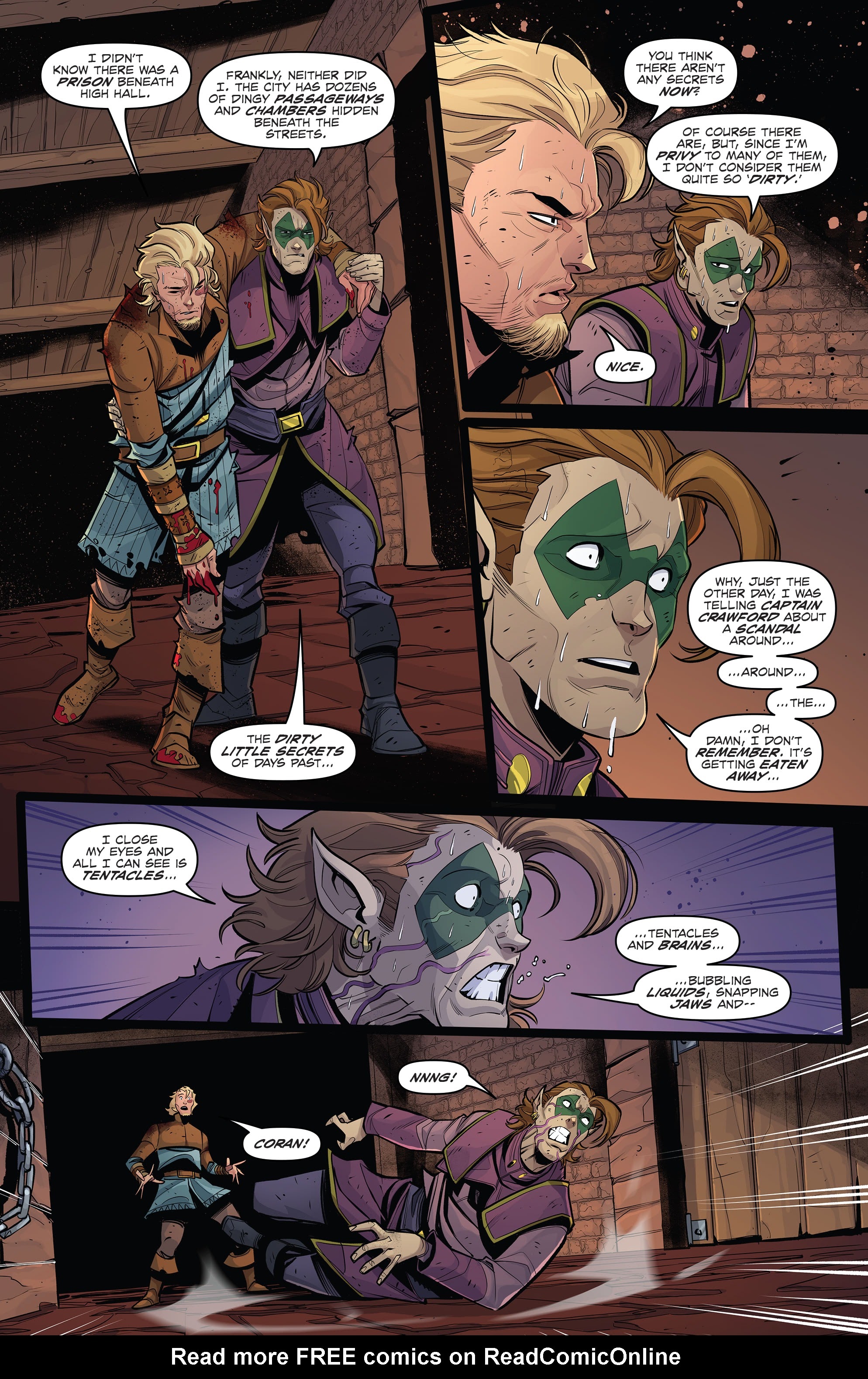 Read online Dungeons and Dragons Mindbreaker comic -  Issue #4 - 17