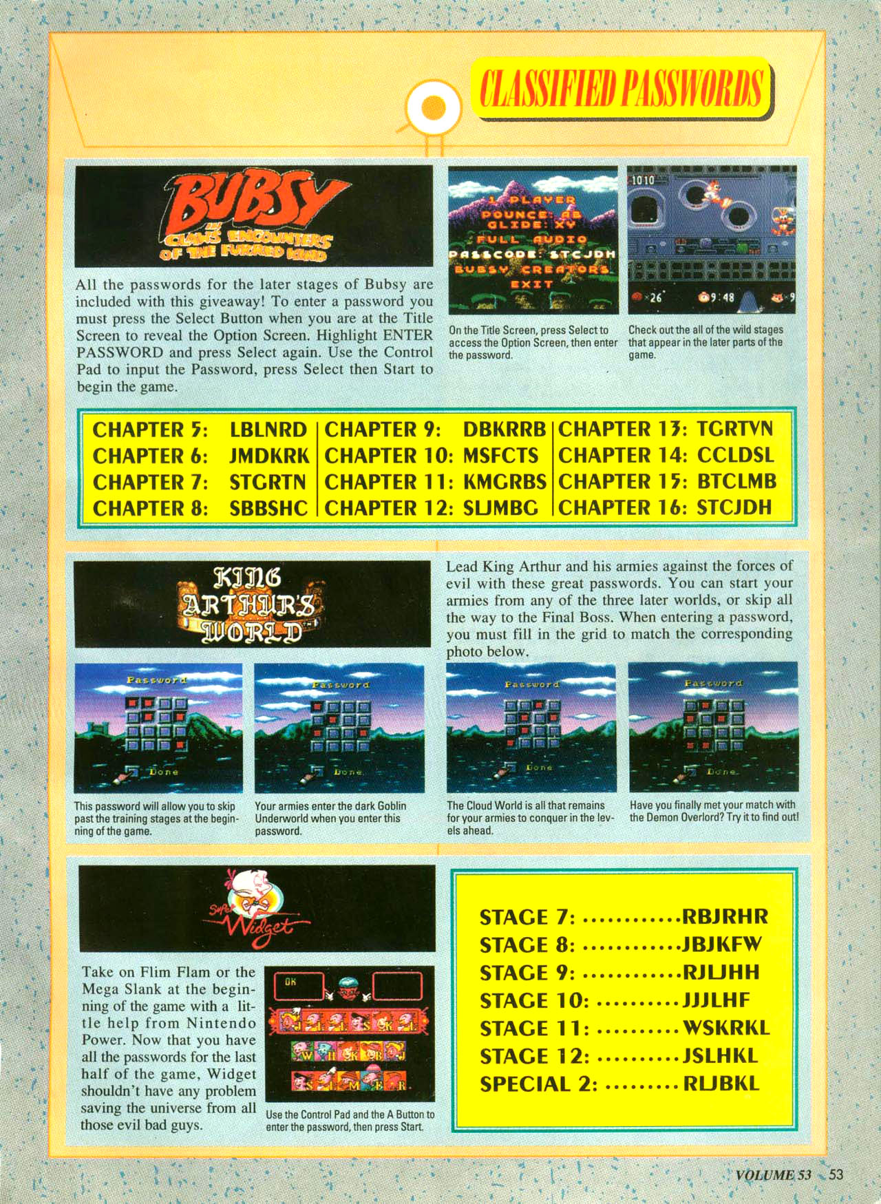 Read online Nintendo Power comic -  Issue #53 - 56