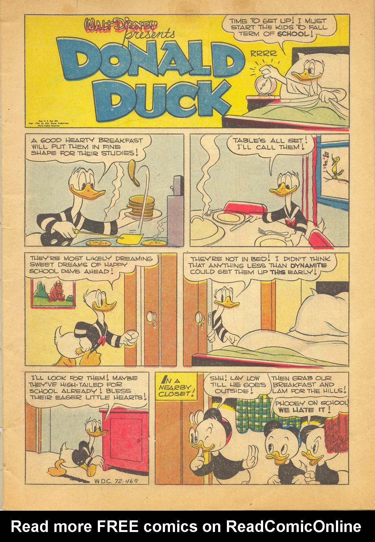 Read online Walt Disney's Comics and Stories comic -  Issue #72 - 3