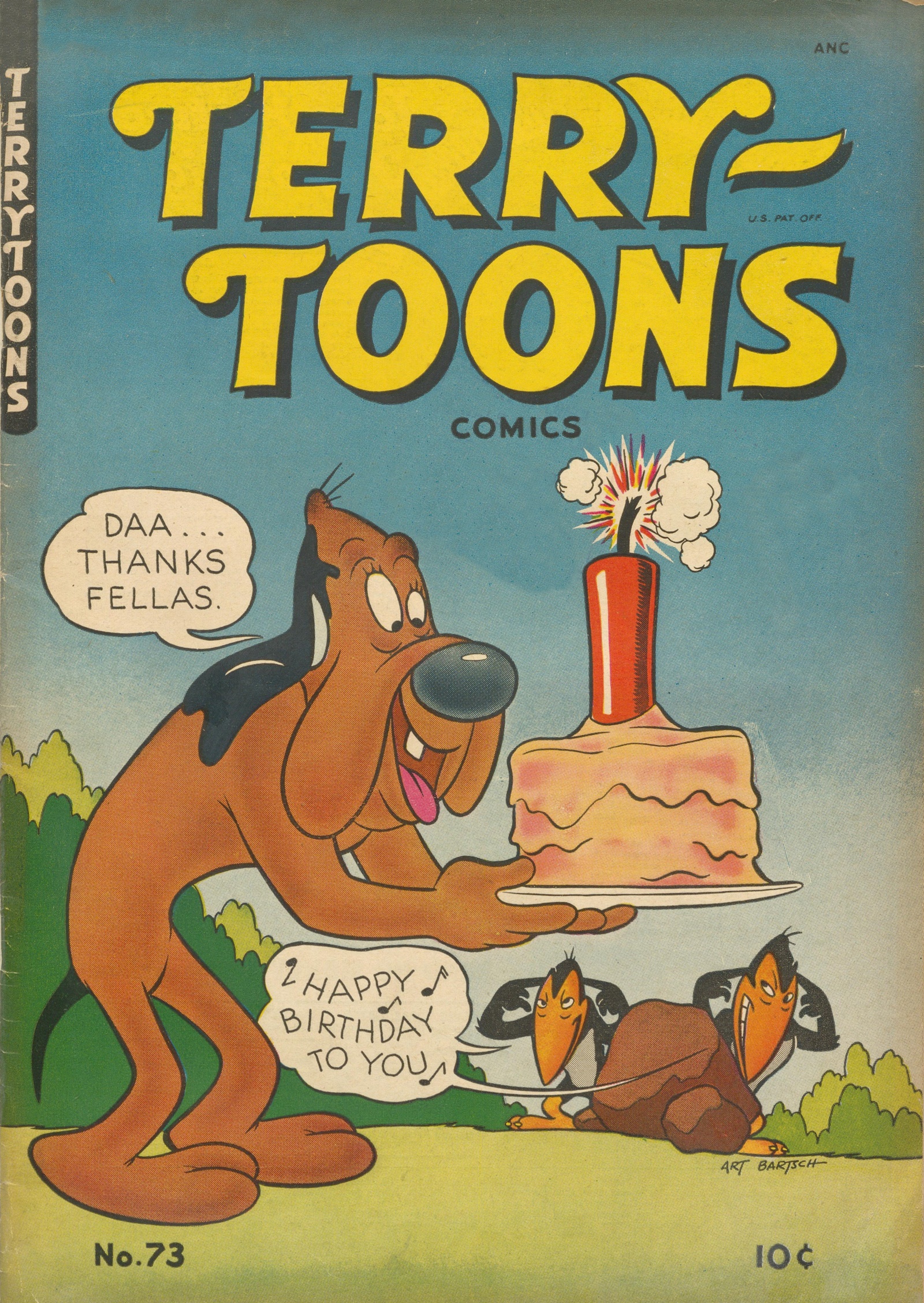 Read online Terry-Toons Comics comic -  Issue #73 - 1