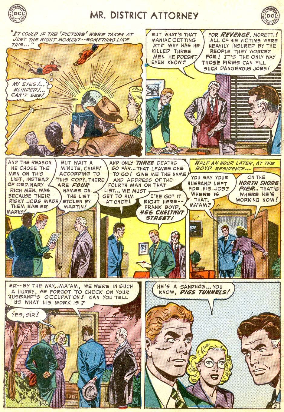 Read online Mr. District Attorney comic -  Issue #39 - 7
