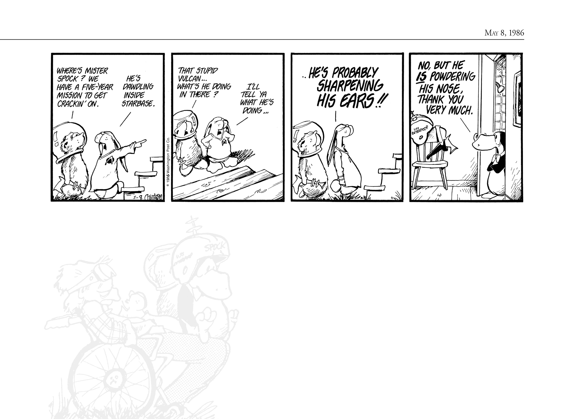Read online The Bloom County Digital Library comic -  Issue # TPB 6 (Part 1) - 87