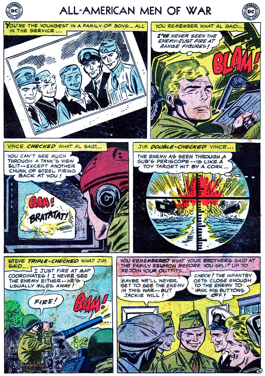 Read online All-American Men of War comic -  Issue #34 - 4