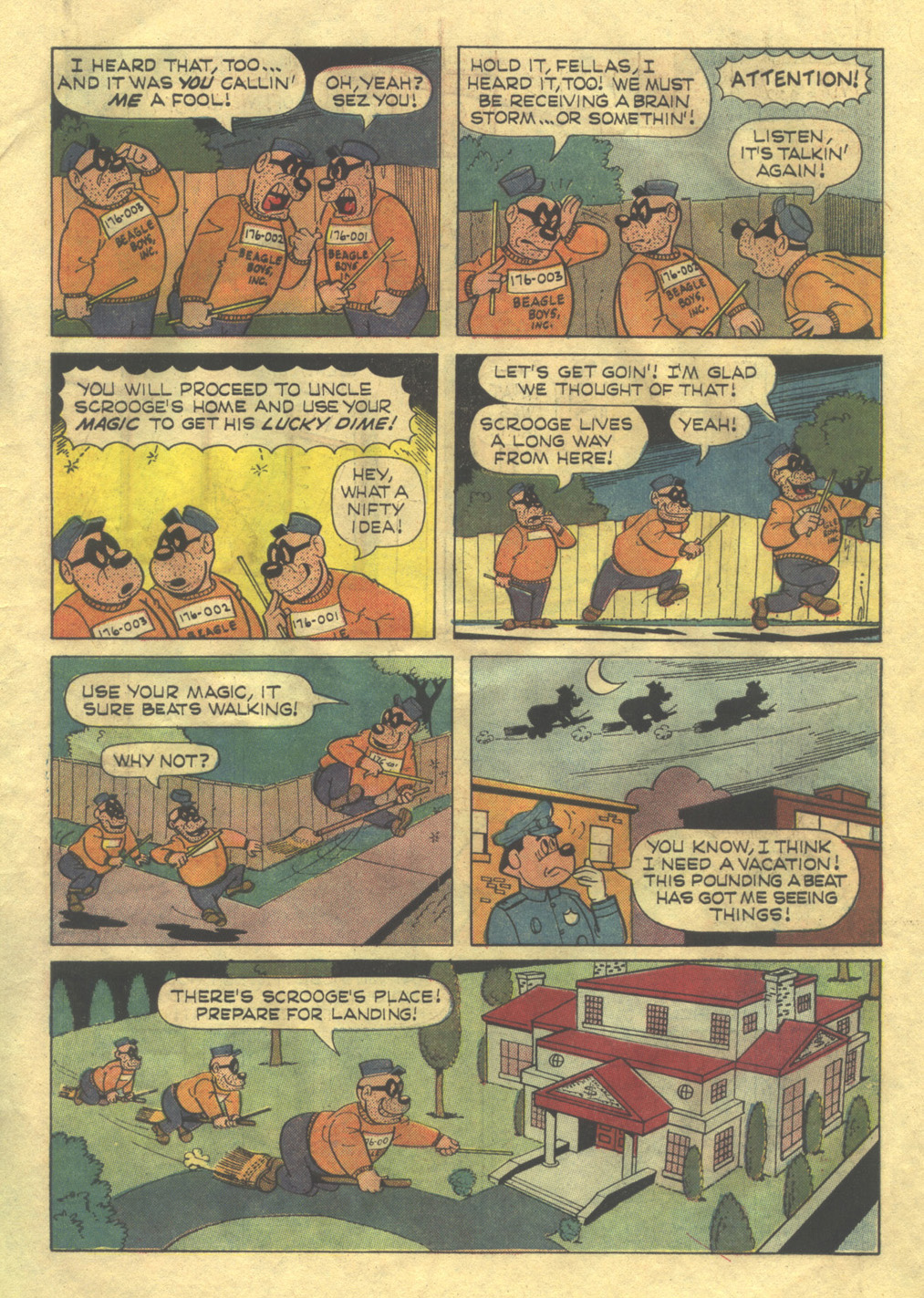 Read online Walt Disney THE BEAGLE BOYS comic -  Issue #2 - 7