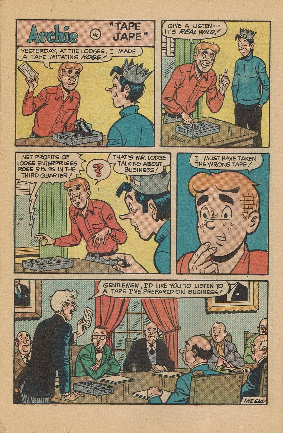 Read online Archie's Joke Book Magazine comic -  Issue #170 - 21