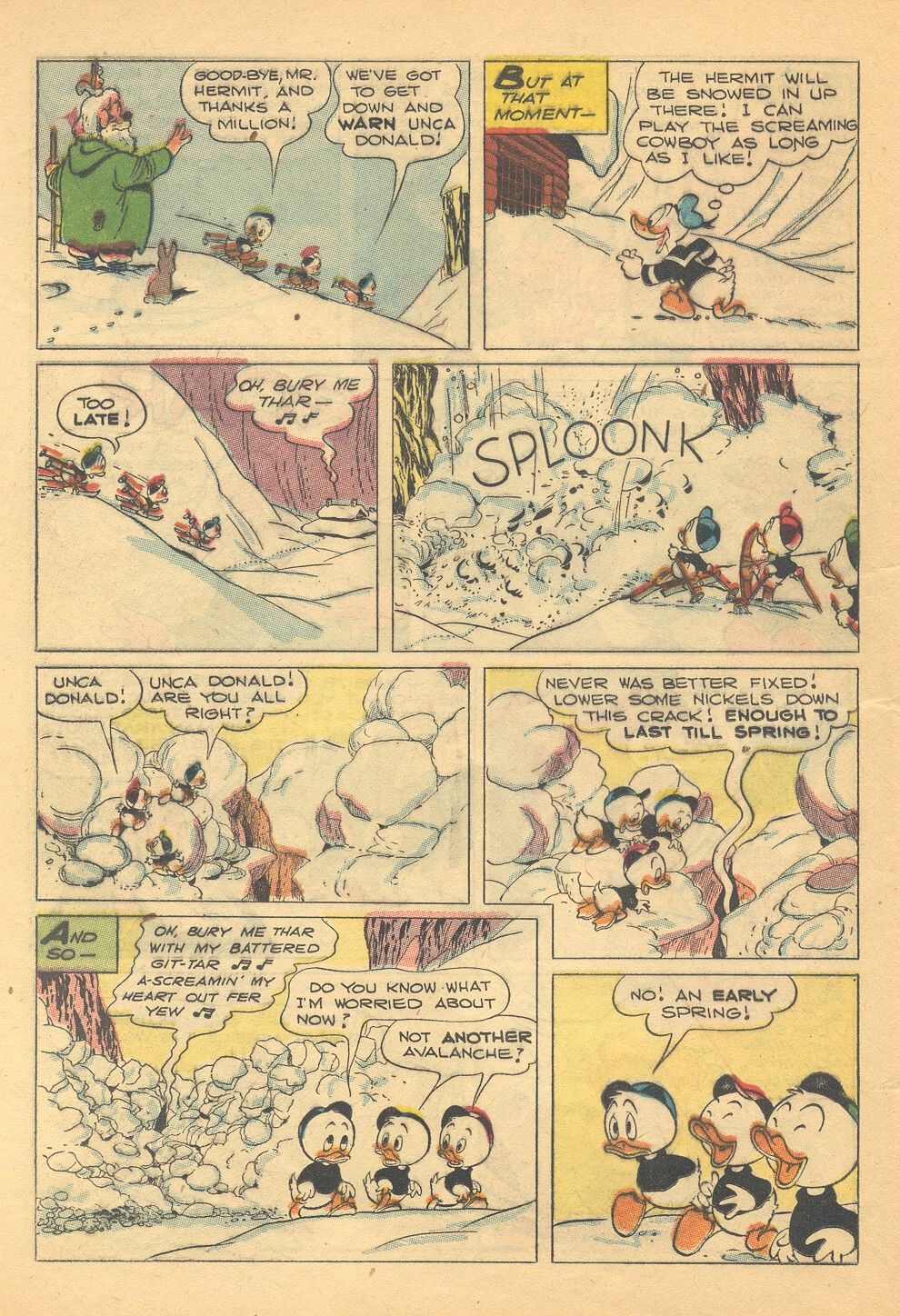 Read online Walt Disney's Comics and Stories comic -  Issue #137 - 12