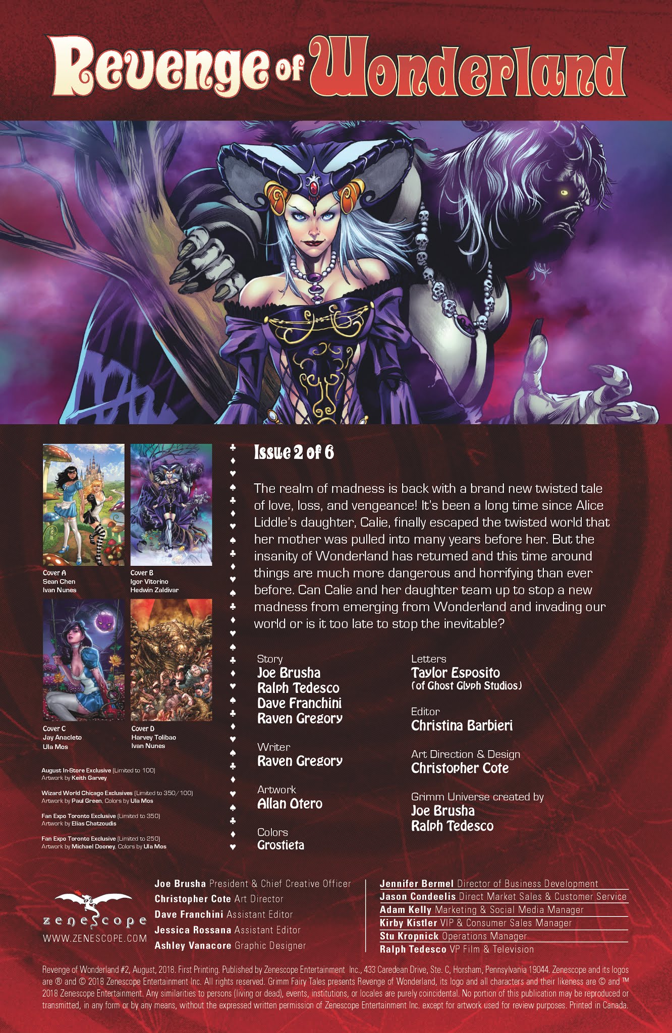 Read online Revenge of Wonderland comic -  Issue #2 - 2