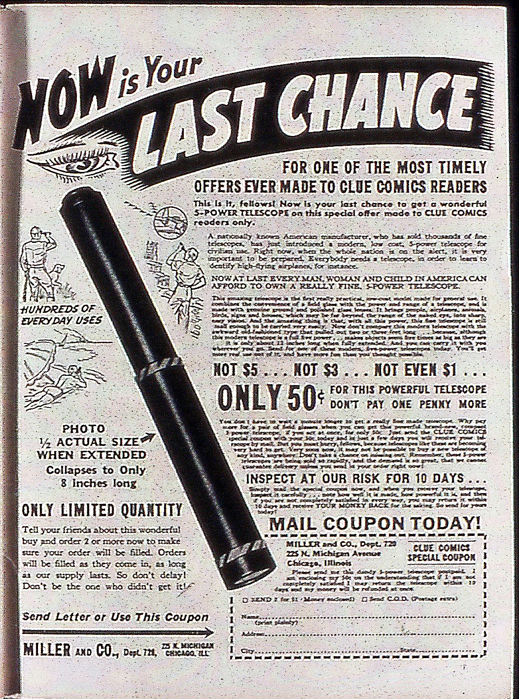 Read online Clue Comics comic -  Issue #6 - 67