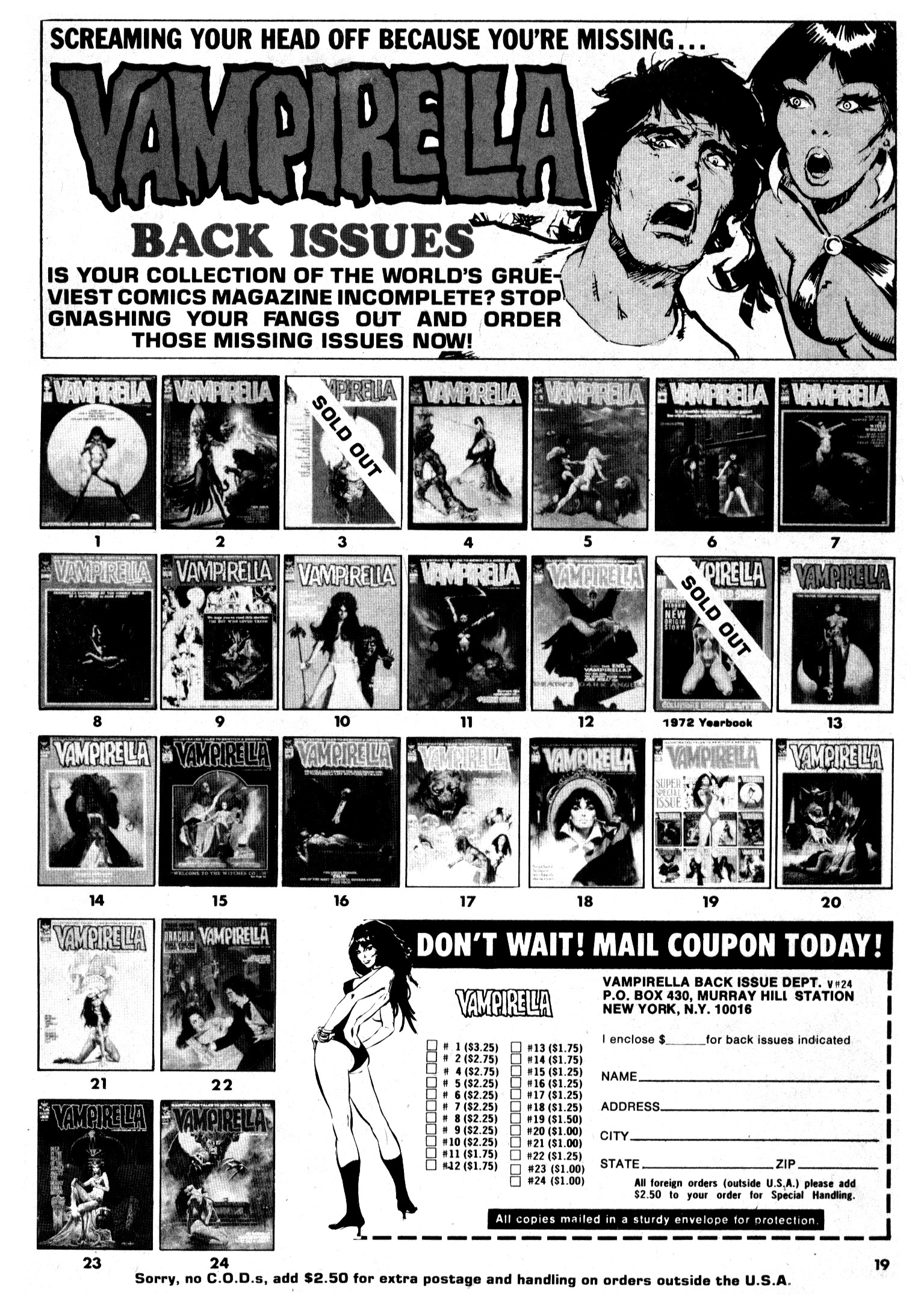 Read online Vampirella (1969) comic -  Issue #24 - 19
