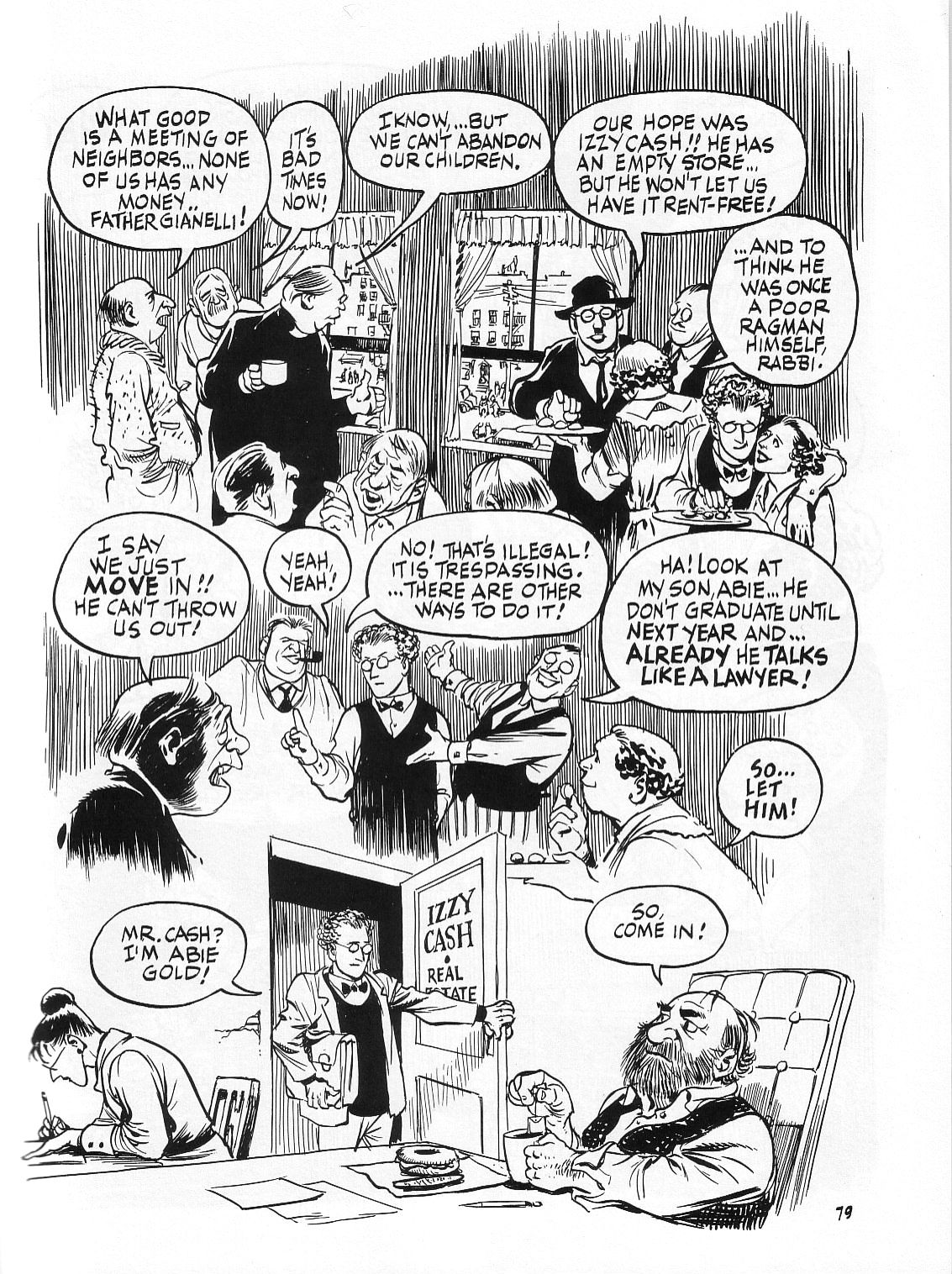 Read online Dropsie Avenue, The Neighborhood comic -  Issue # Full - 81